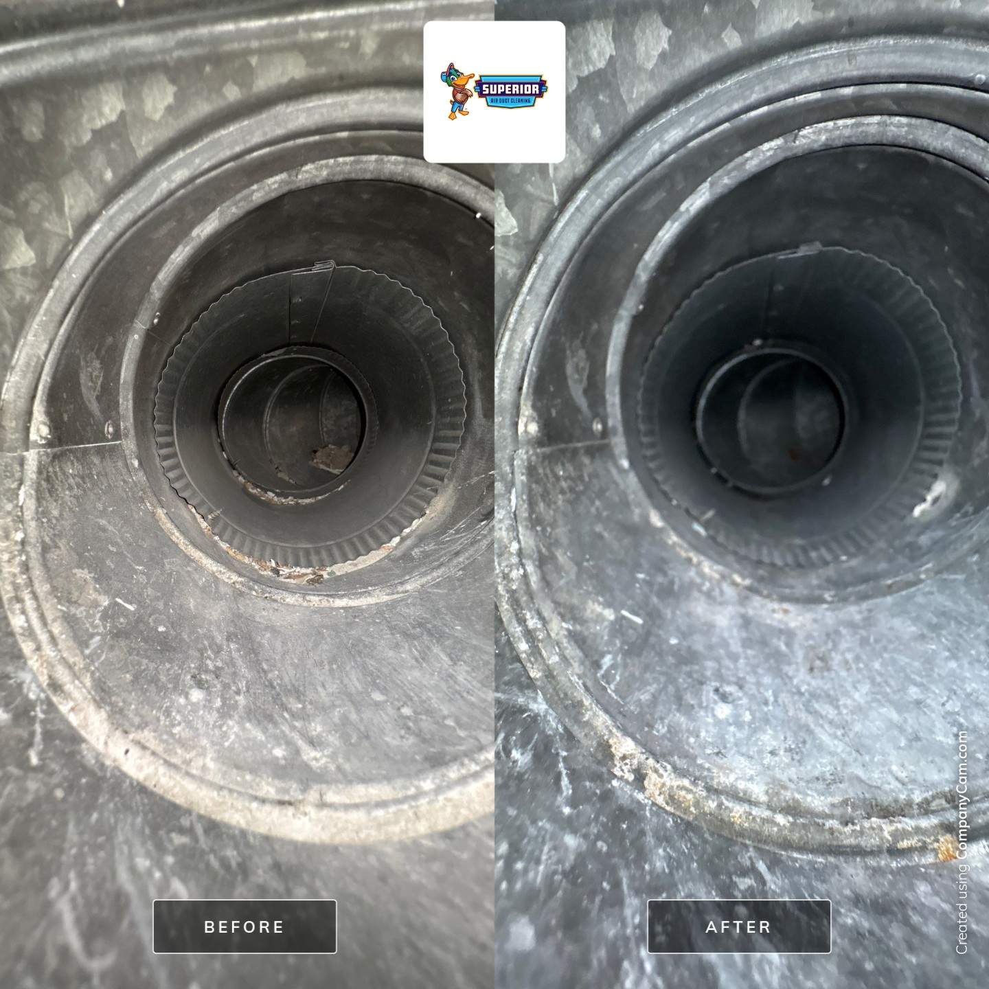 Air Duct Cleaning With a Vacuum Truck in Midland, PA by Superior Air Duct Cleaning