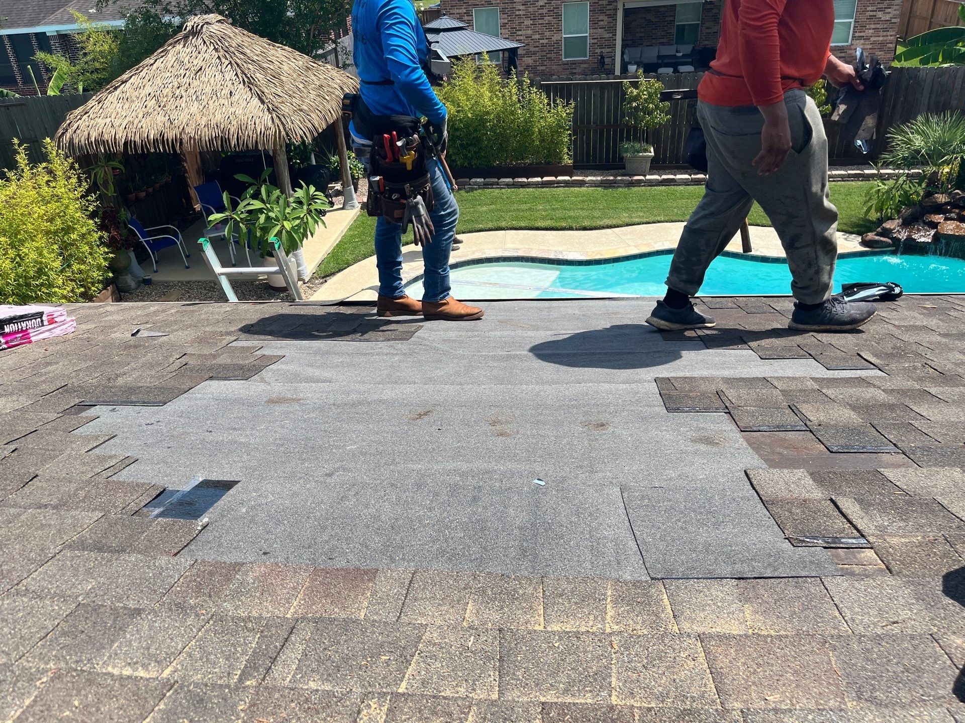 Residential Roofing Repair using Owen's Corning Duration (Lifetime) Shingles by Roof Repair Company