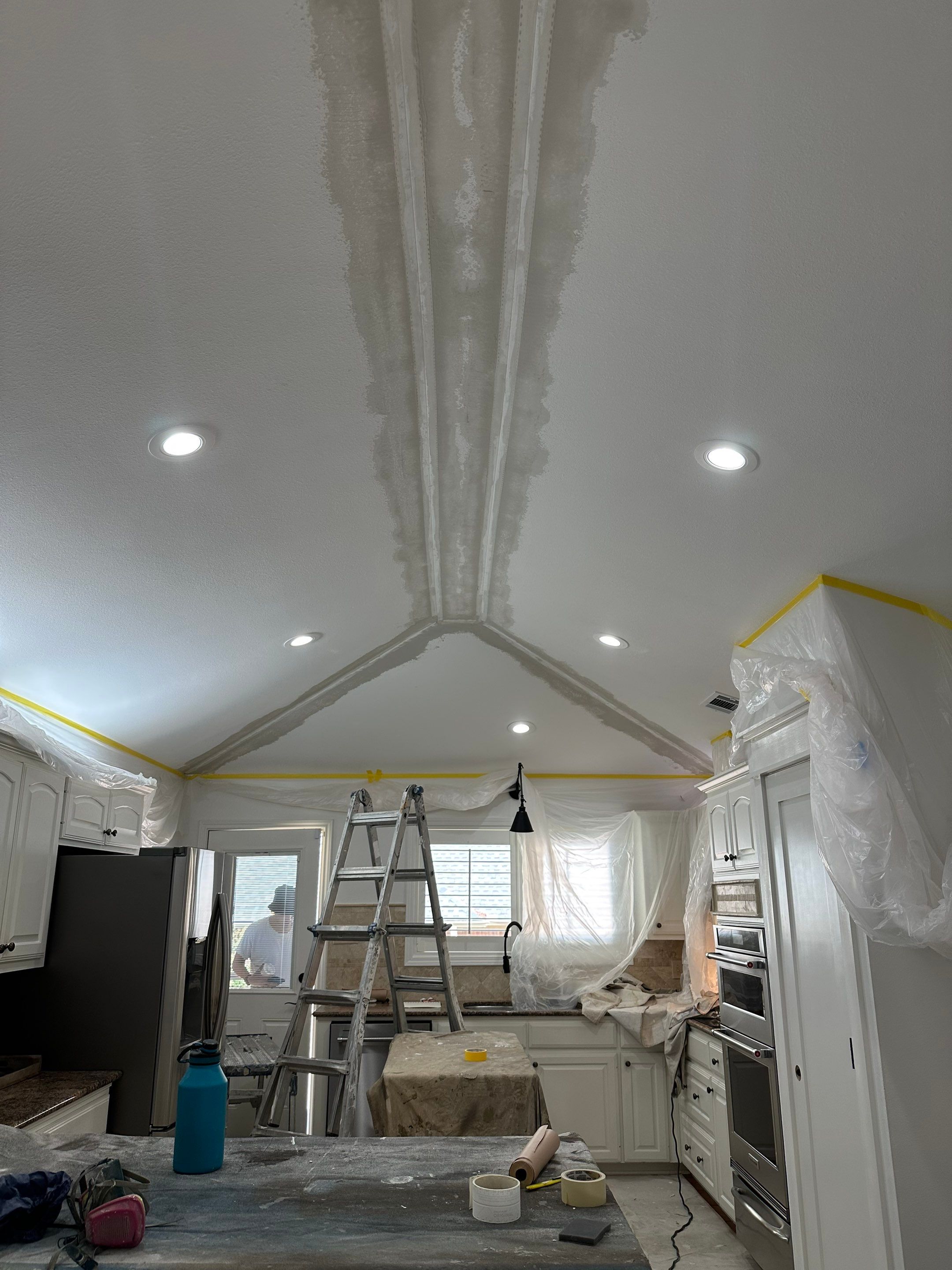 Interior Kitchen Painting & Drywall Texturing – Longview, Texas by Quality Coats Painting