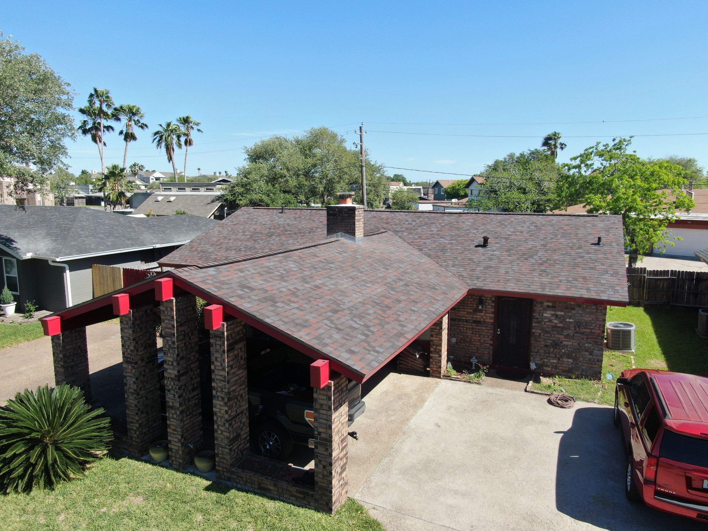 She looks good in Red by Bayfront Roofing and Construction