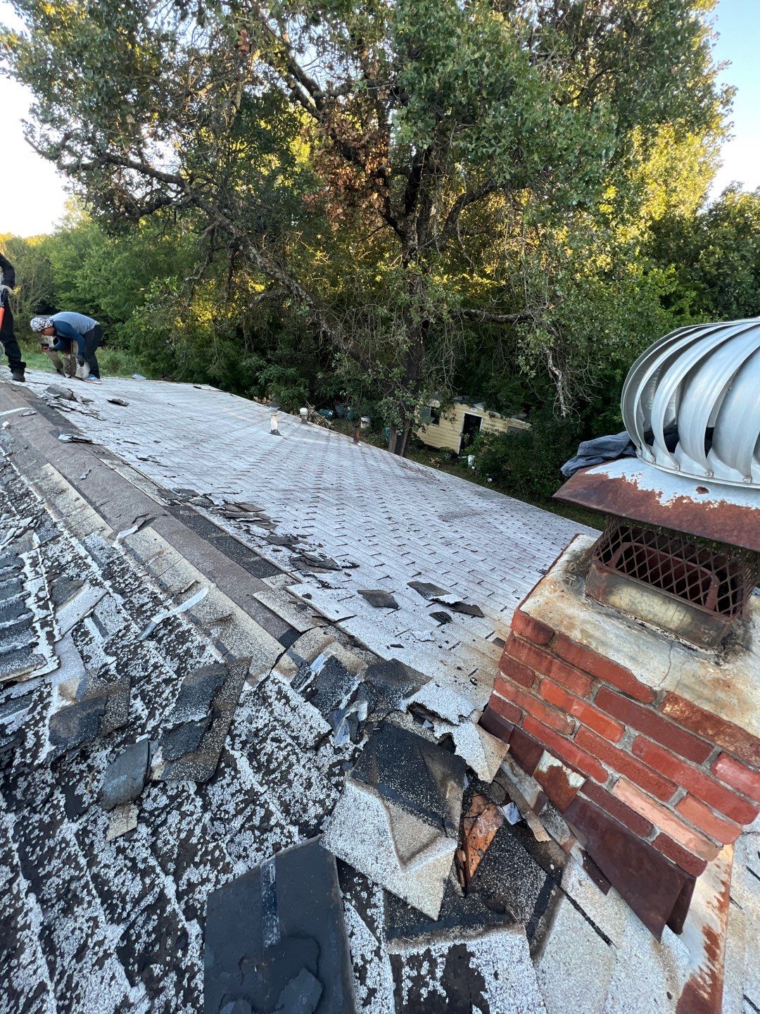 Residential Roofing Installation using GAF Natural Shadow  by A & H Roofing and Contracting