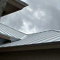 24ga 1" Nail-Strip Mill Finish by Total Roofing System The Metal Roof Experts