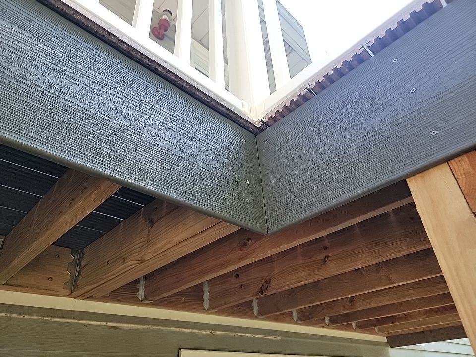 Deck Installation using TIMBERTECH DECKING by Avalon Roofing and Exteriors