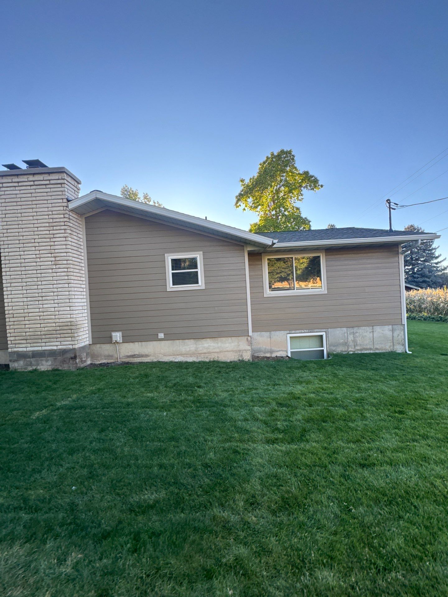 Project in Lindon, Ut by Master Rain Gutters.