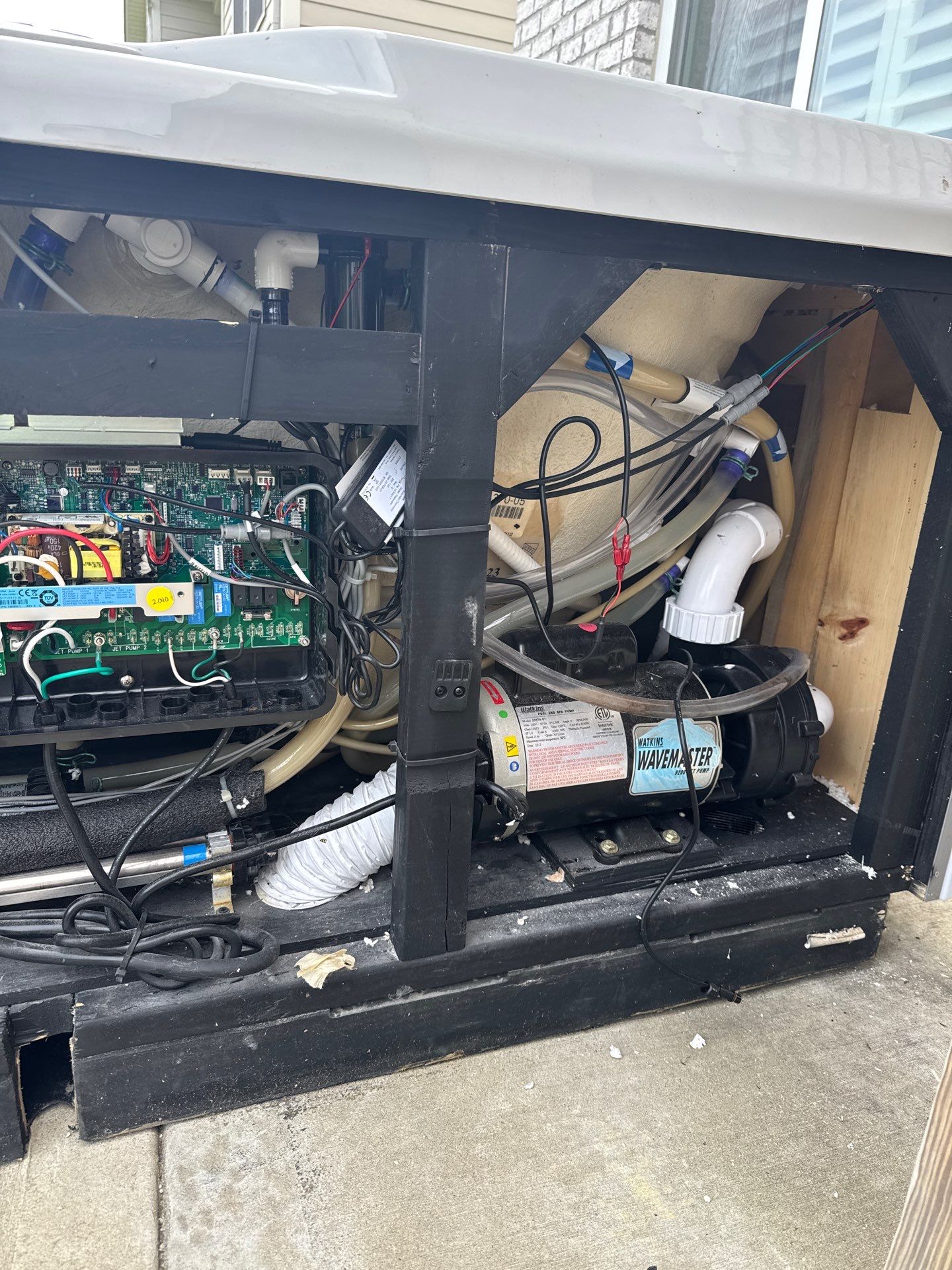 Hot Tub Installation by Elite Electrical Solutions LLC
