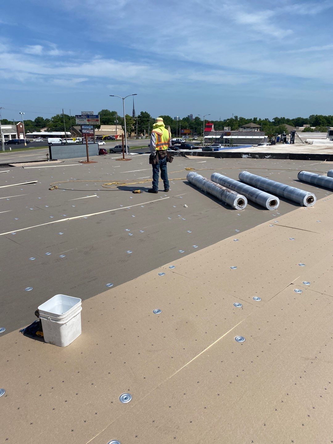 TPO Project in Tulsa by Decor Roofing & Restoration