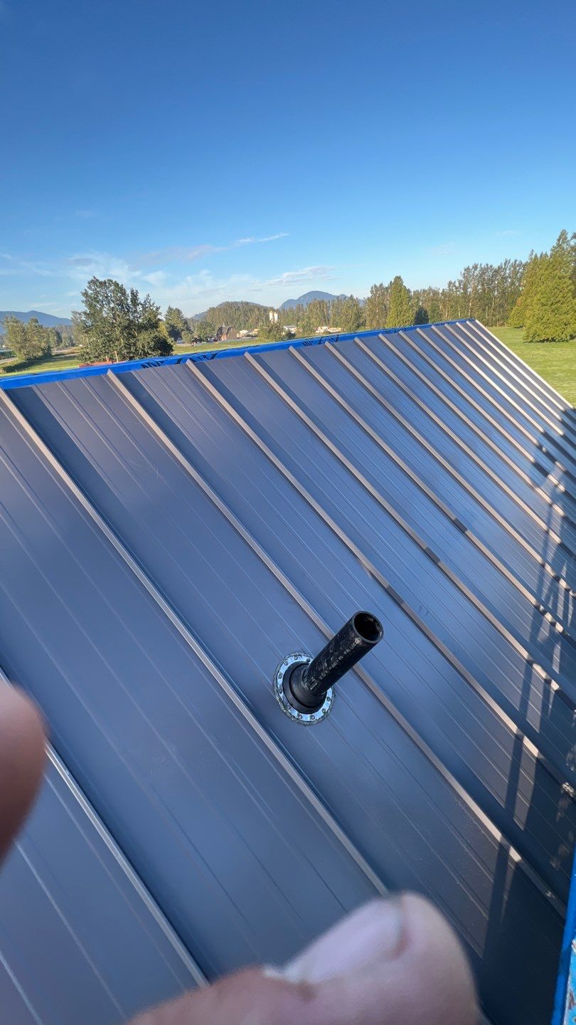 Residential Roofing Installation using multiple products by Top Notch Roofing Inc