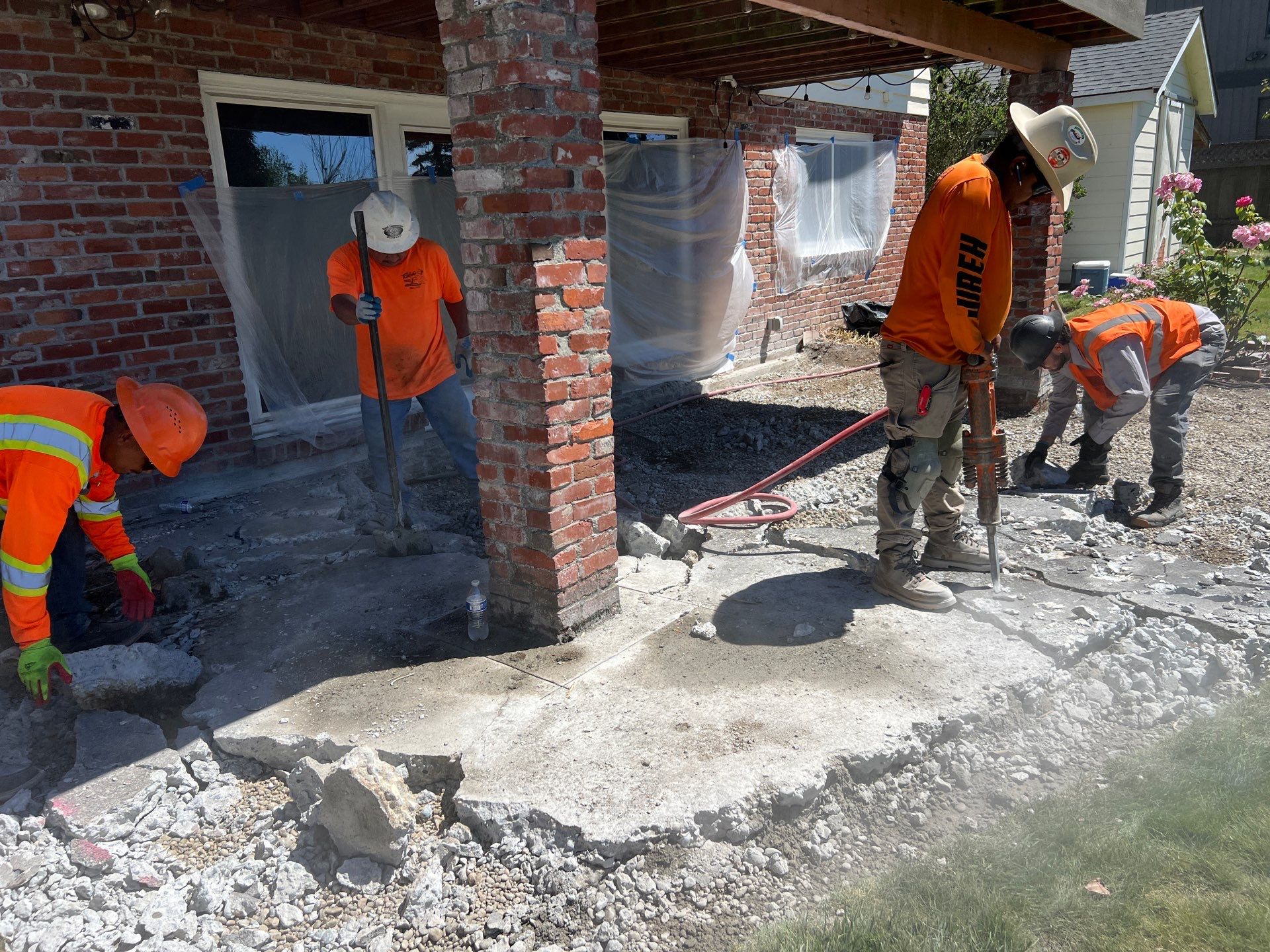 Susan | Concrete Patio by Jireh Asphalt & Concrete Inc 