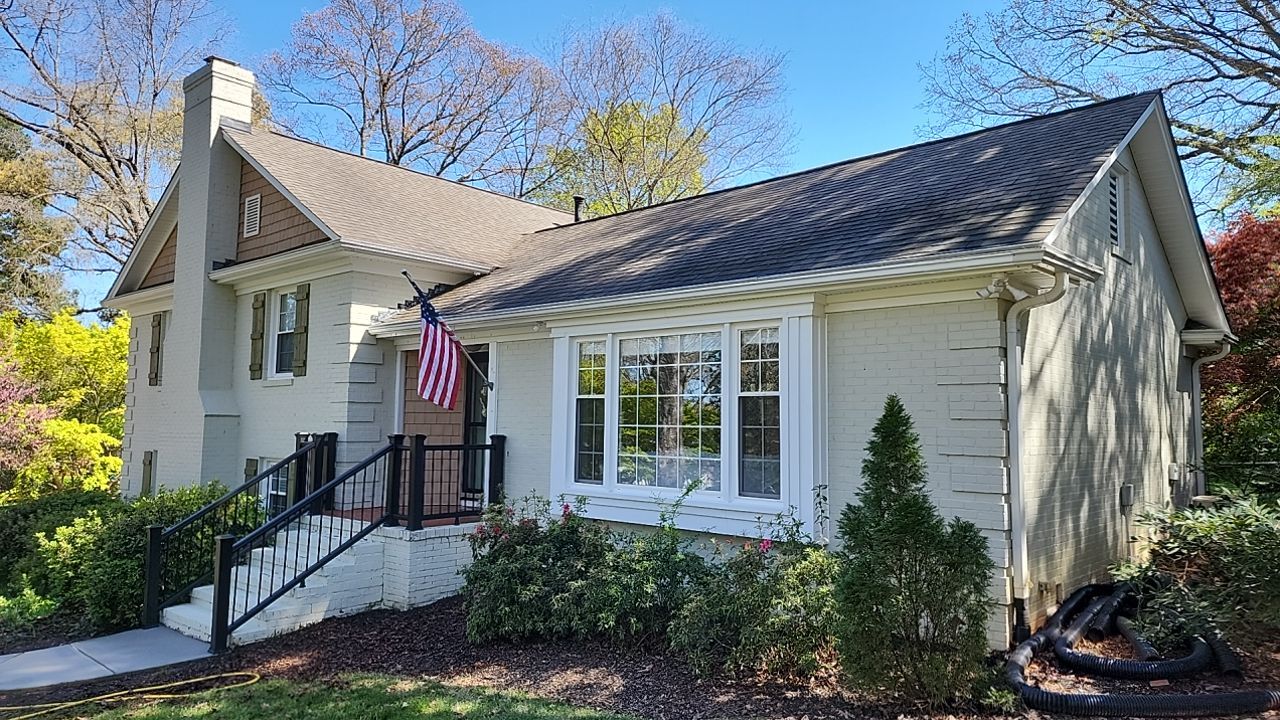 House Wash using cleaner by Power Wash Masters LLC