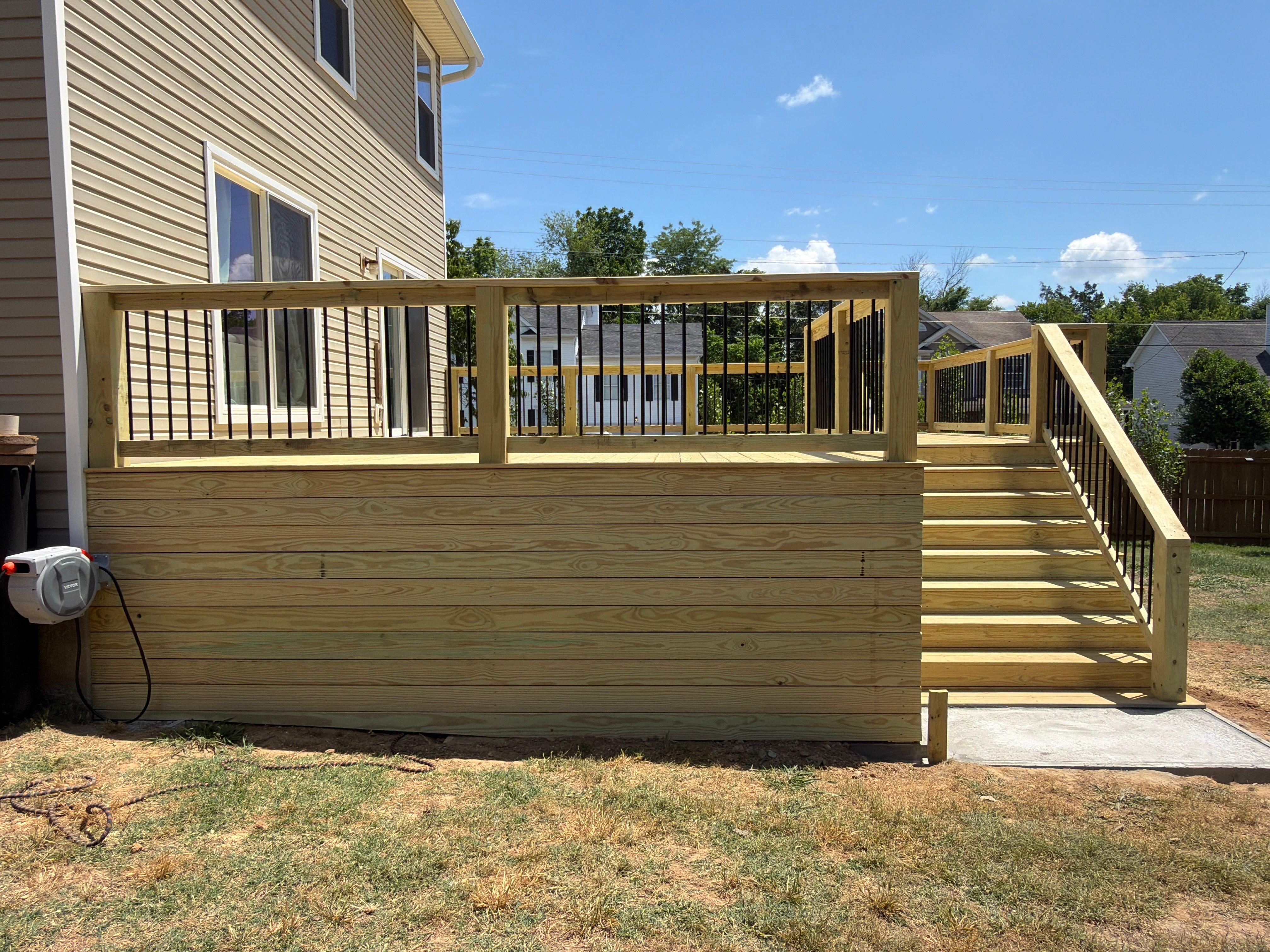 Deck Build in Hermitage by Music City Improvements