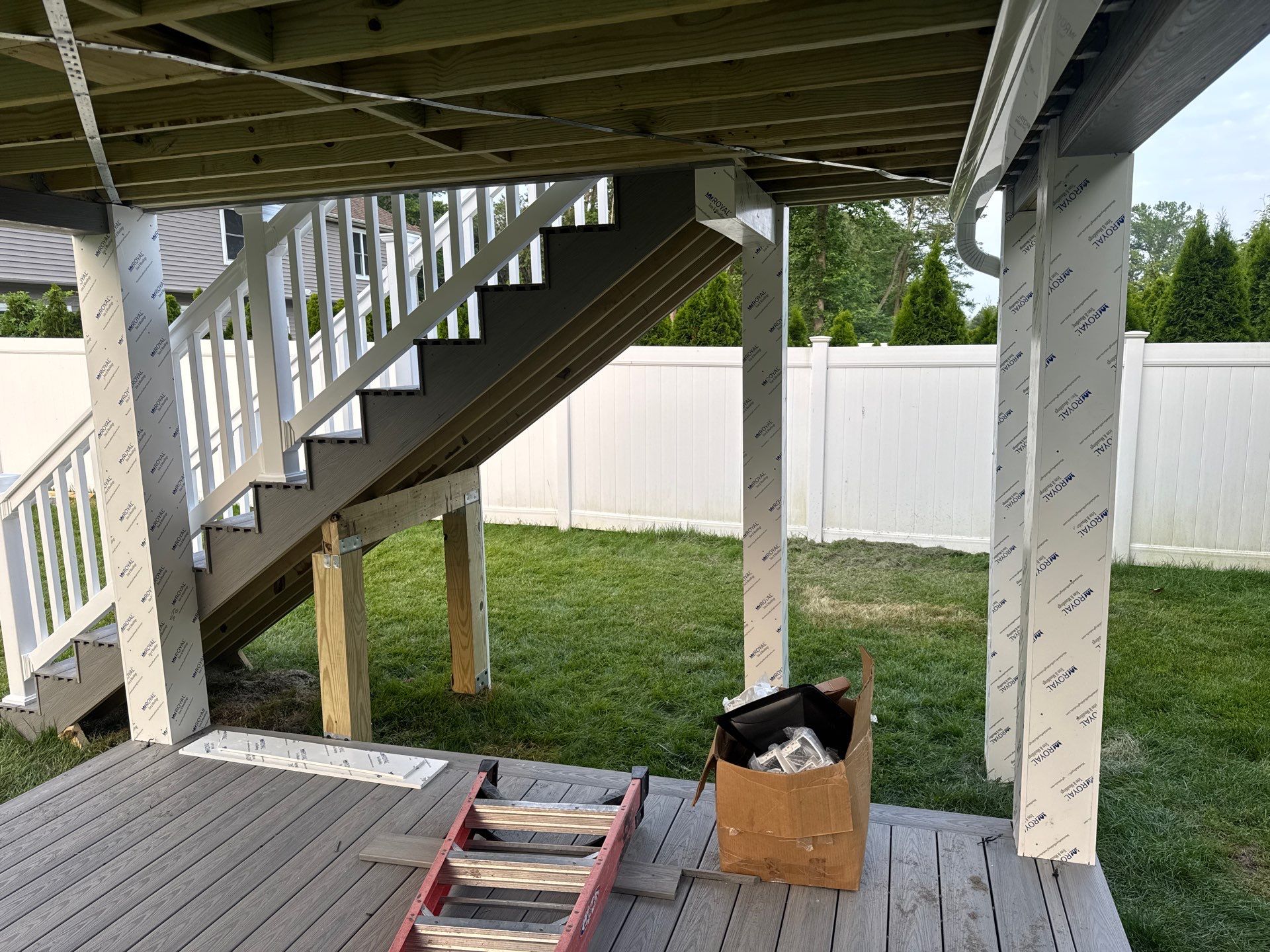New Deck in Ocean Township, New Jersey by deck guardian