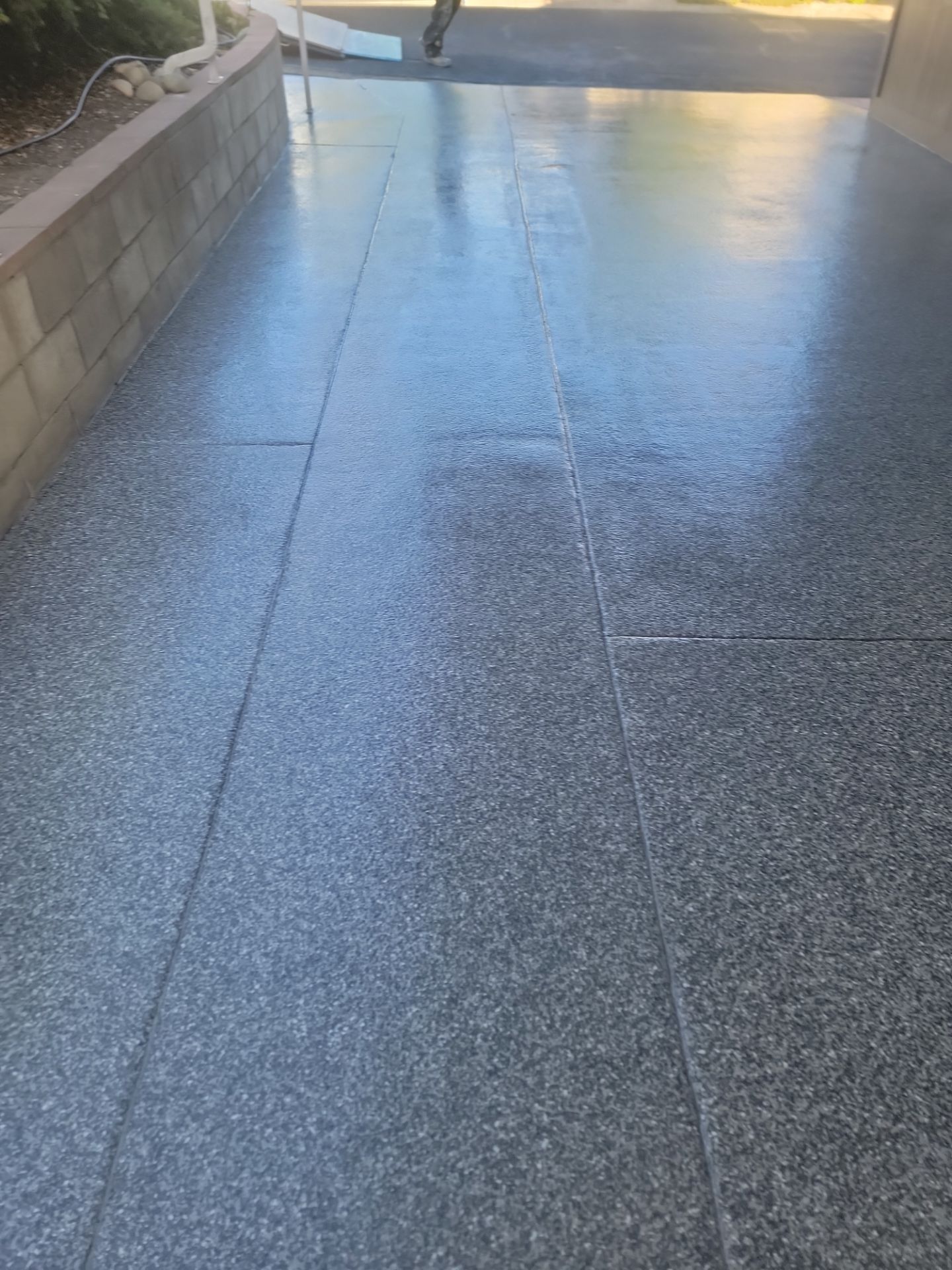 Silver Creek Carport Floor Coating in Pismo Beach by MGP Coatings
