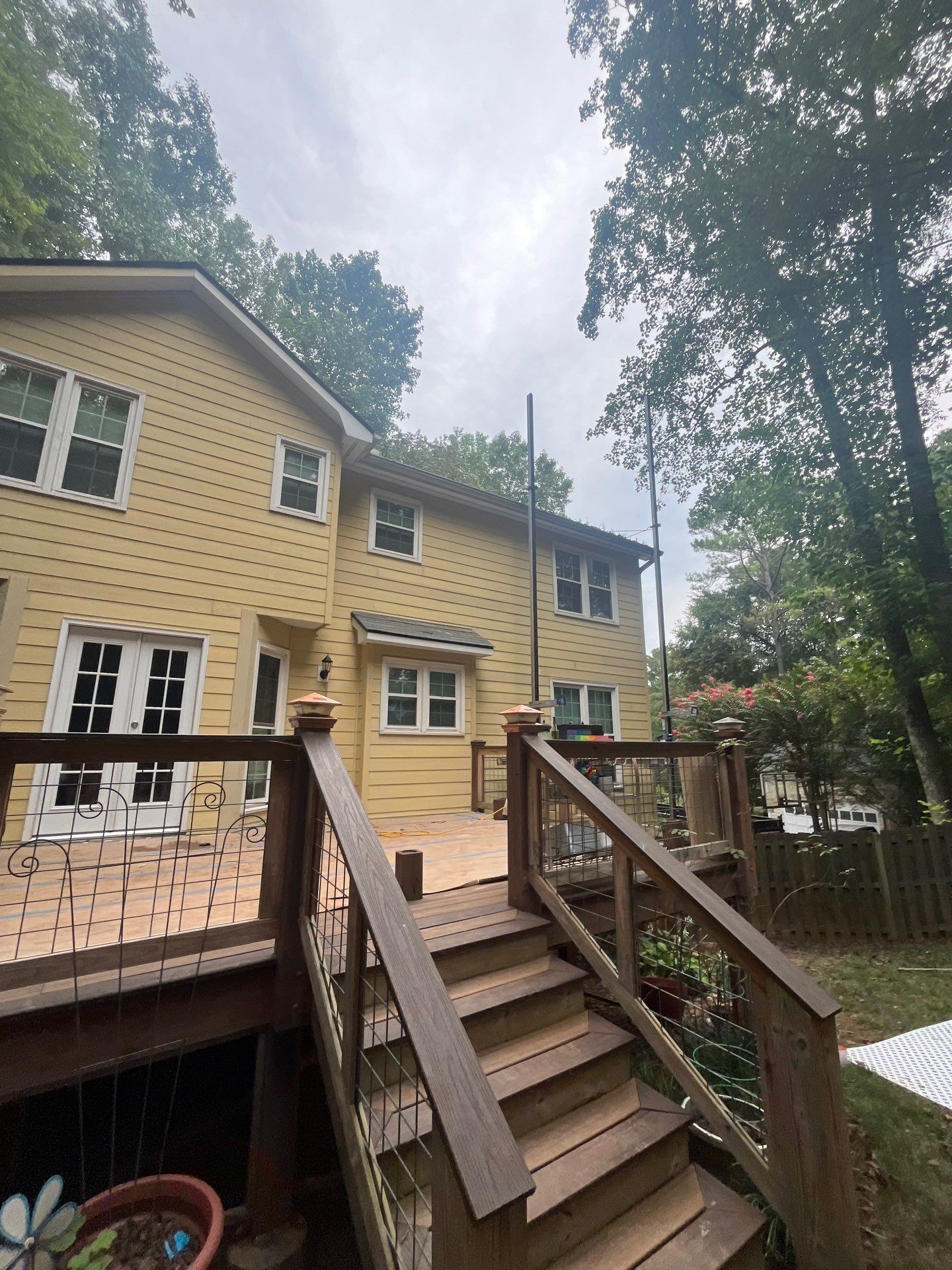 Siding, Rotten Wood, and Lattice Replacement with Exterior Painting by Nelson Exteriors