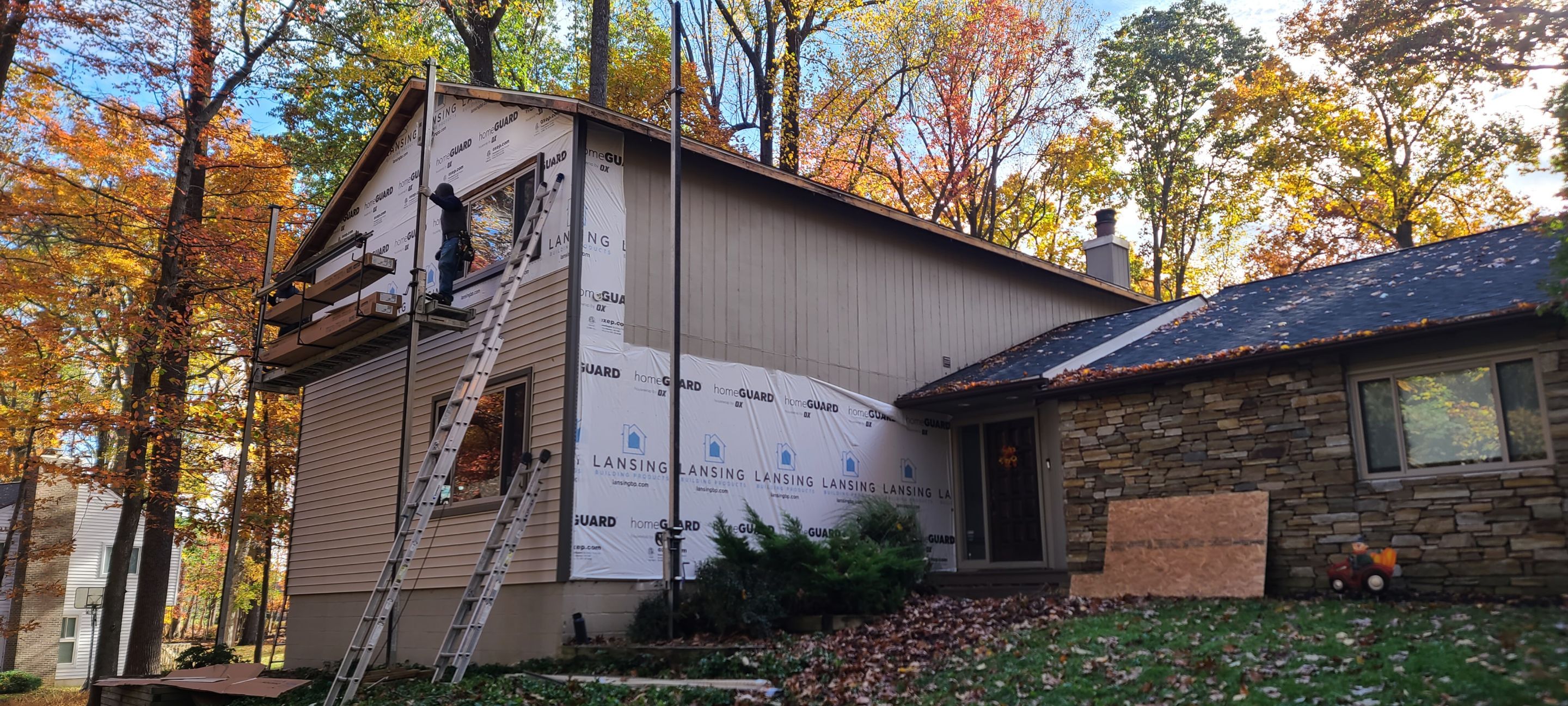 Siding Installation using Mastic Ovation by Window Depot of Annapolis