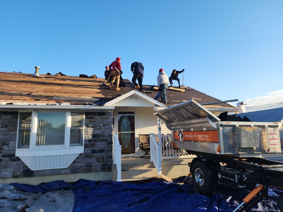 Residential Roofing Installation using GAF Timberline HDZ Pewter Gray by Nitro Roofing and Construction