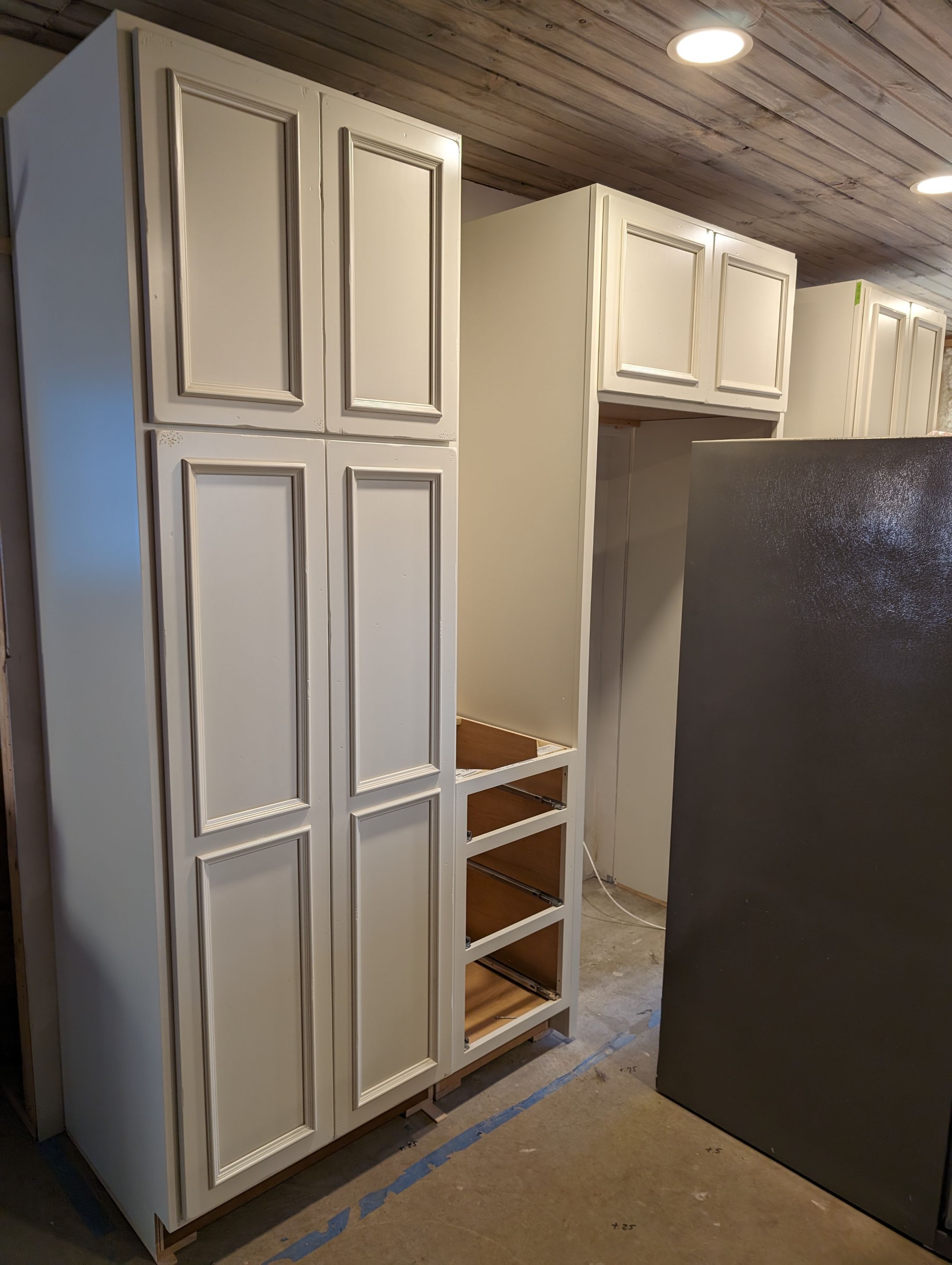 Jones Painted Maple Kitchen by Kitchen Works LLC