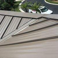 .032 Aluminum 1.5" Snap-Lock Medium Bronze by Total Roofing System The Metal Roof Experts