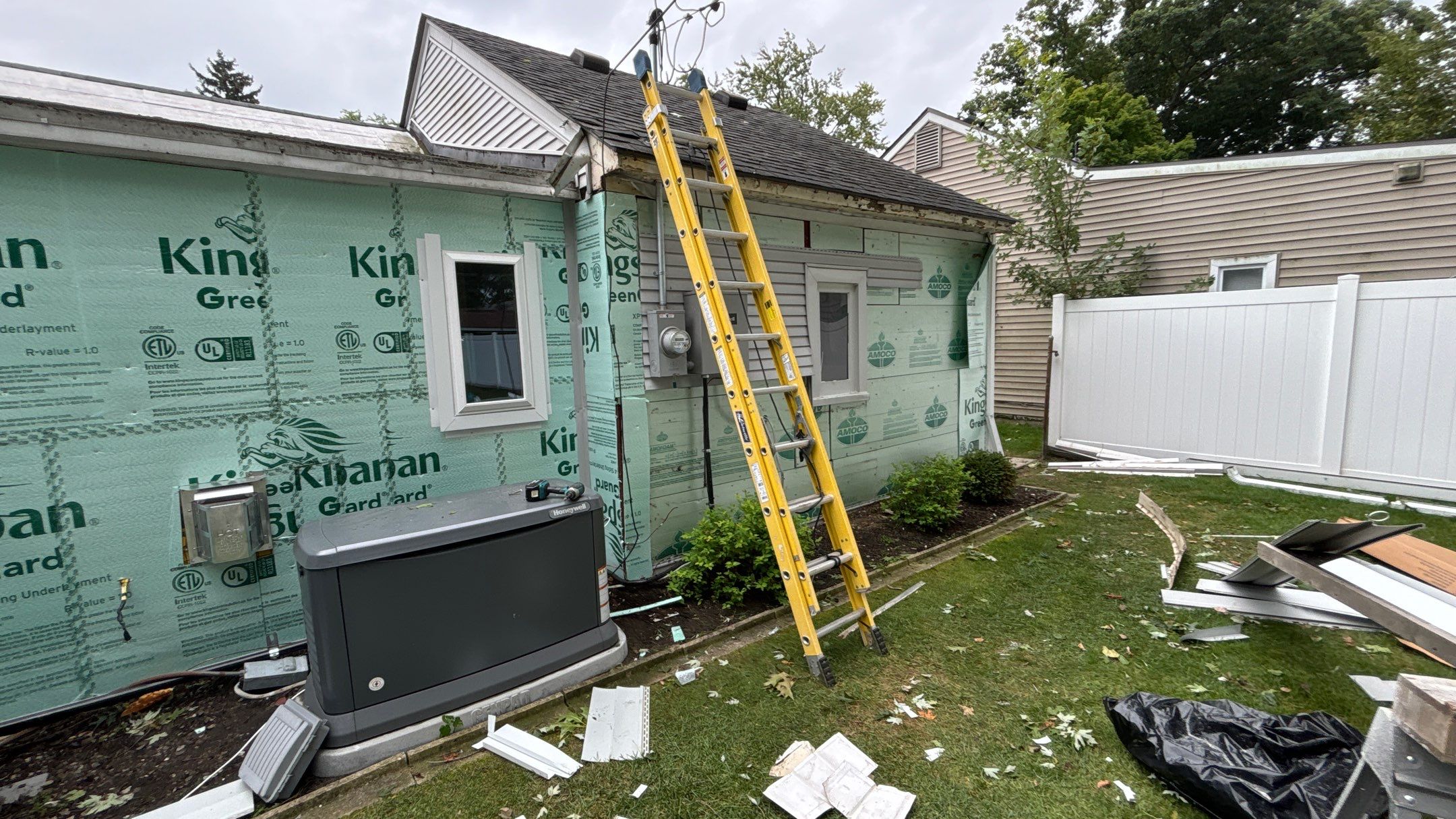 Siding Replacement using Alside Odyssey D4" by 180 Contractors