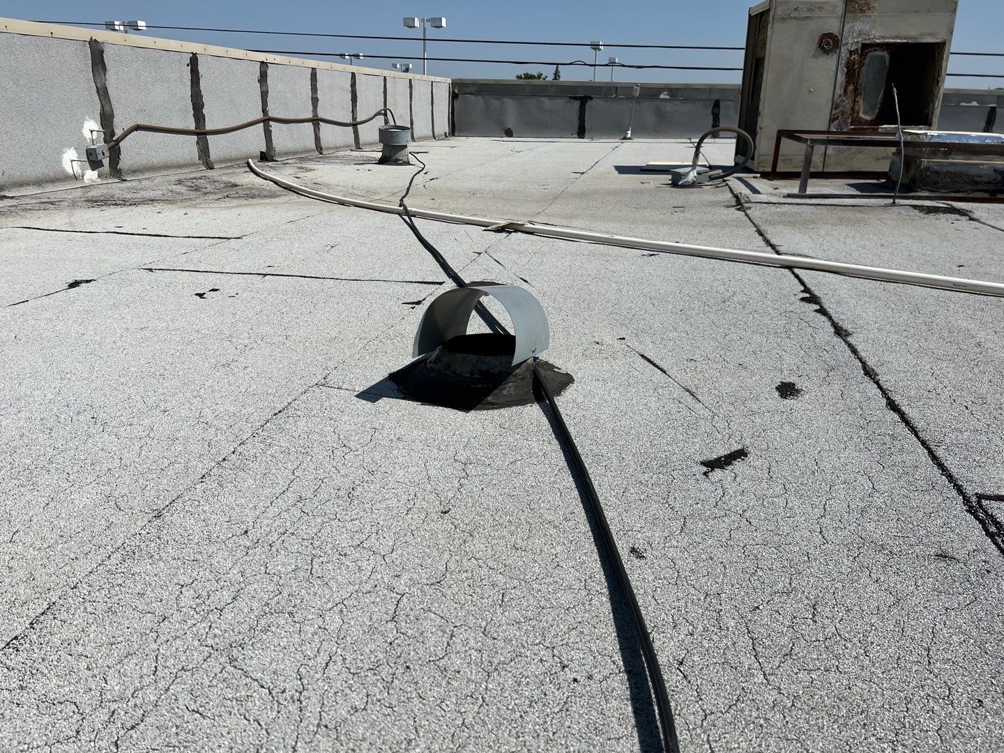 Spray foam and coatings using Conklin Benchmark/PUMA XL coatings and spray foam by Straight Edge Roofing Inc