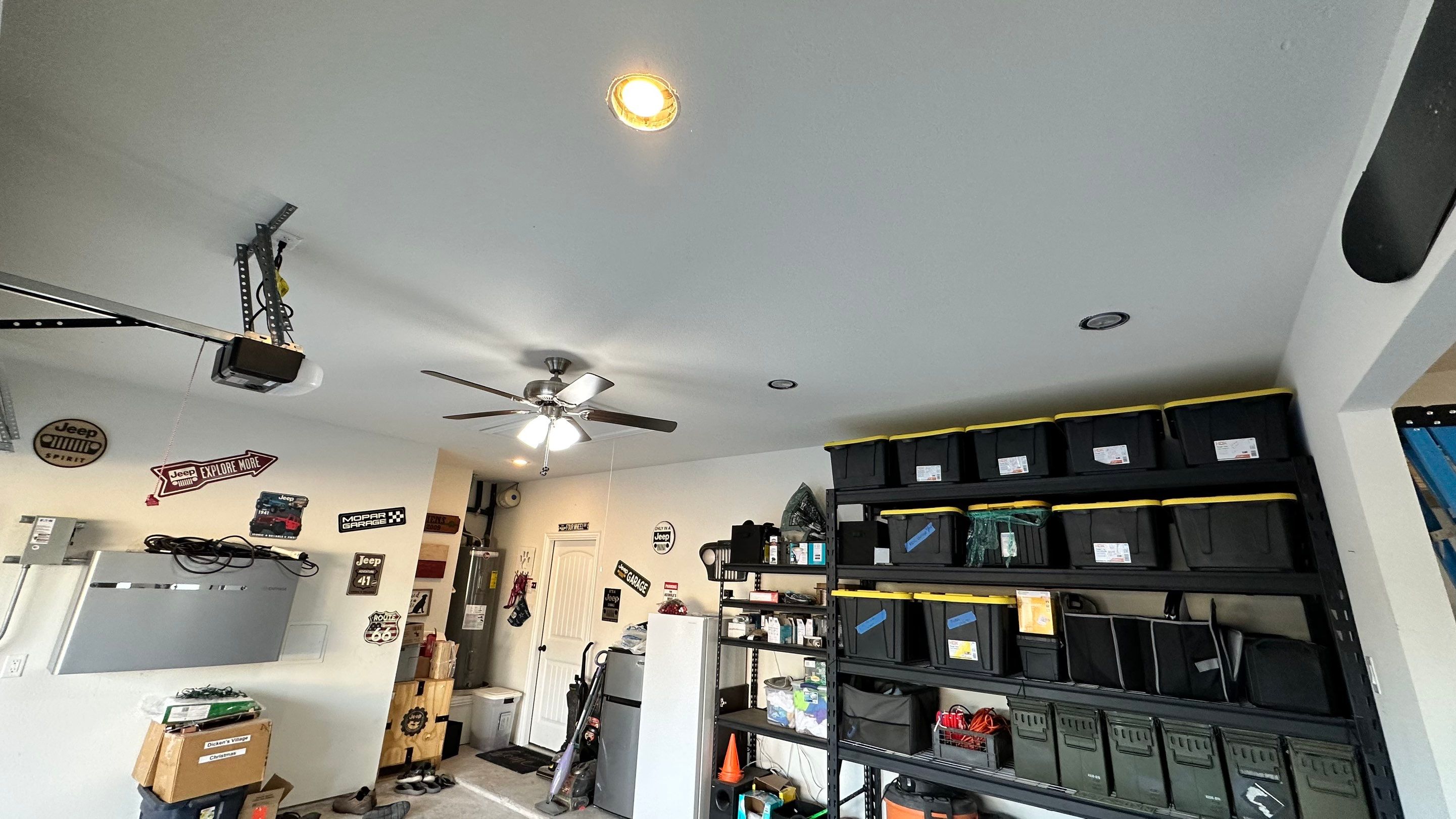 Tesla Wall Connector. Can lights. Spa disconnect. Exterior Outlets.  by Get Stoked Renovations