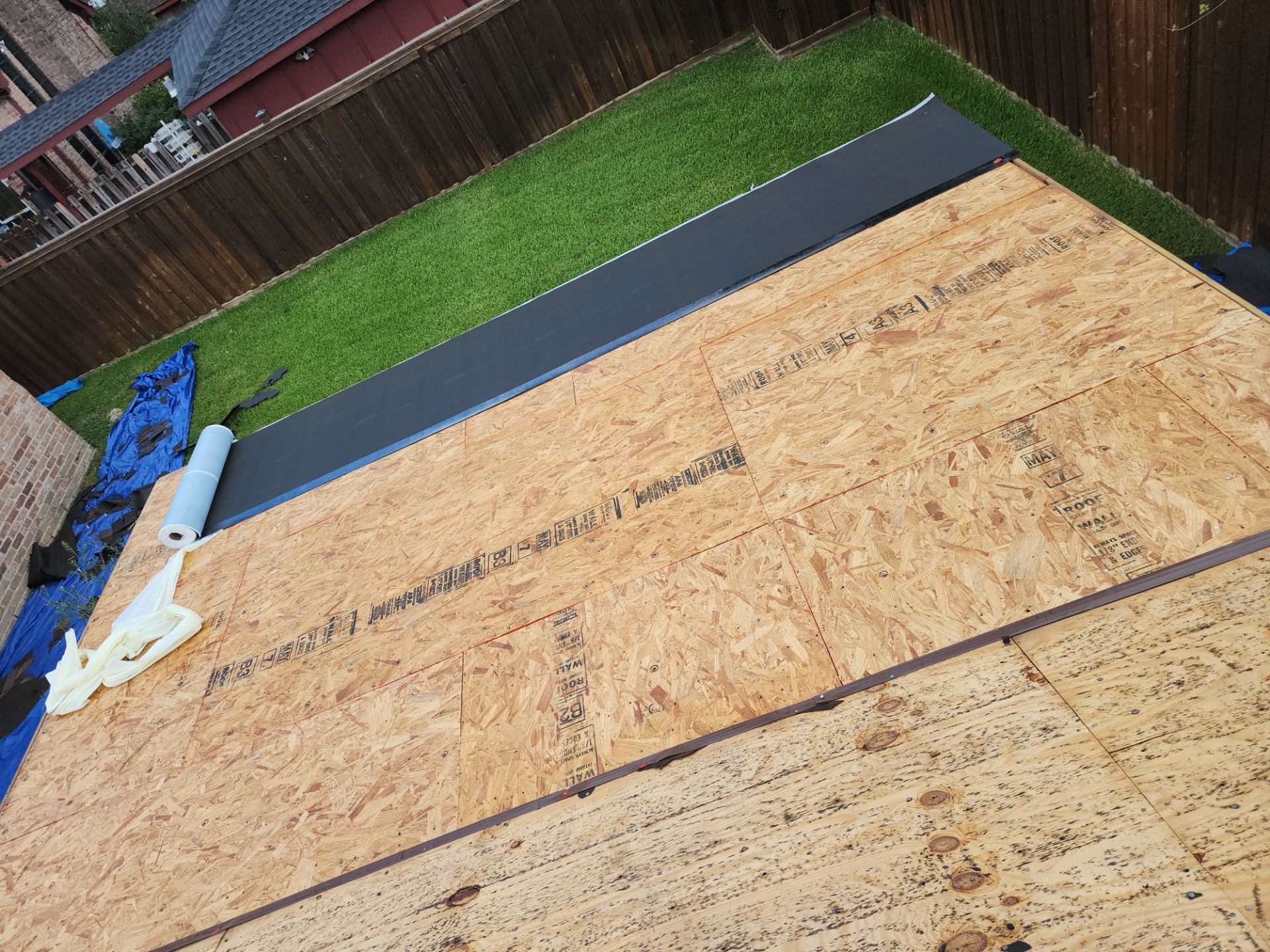 Residential Roofing Installation using Owen's Corning Duration (Lifetime) Shingles by Roof Repair Company