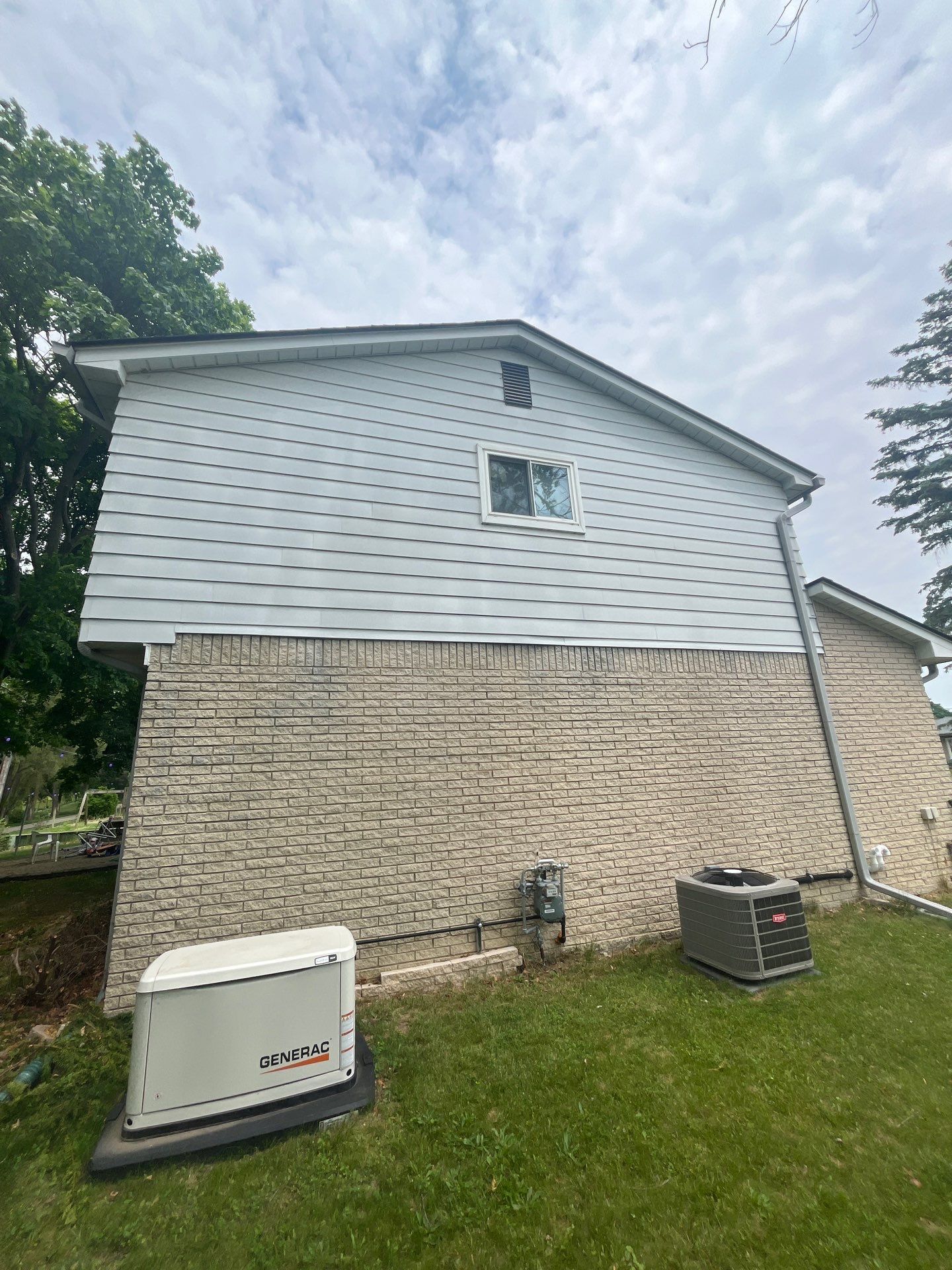 Siding Replacement using Ascend Laguna Blue by 180 Contractors