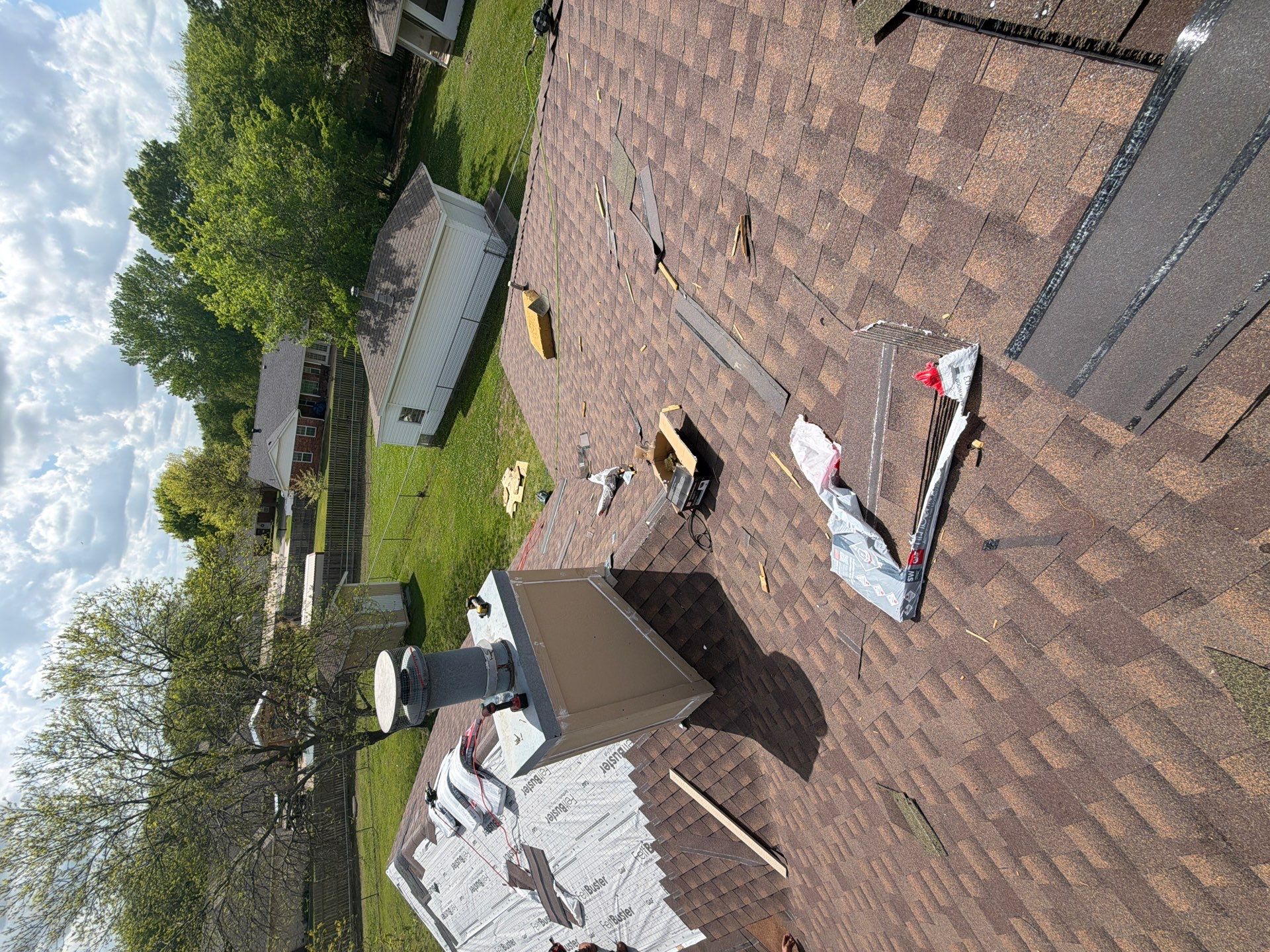 GAF Timberline Asphalt Shingle Roof Replacement in Sulphur, Oklahoma by BANA Roofing and Solar Supply