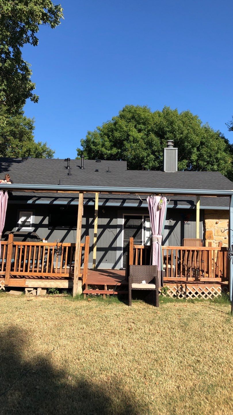 Residential Roofing Installation using GAF Natural Shadow  by A & H Roofing and Contracting