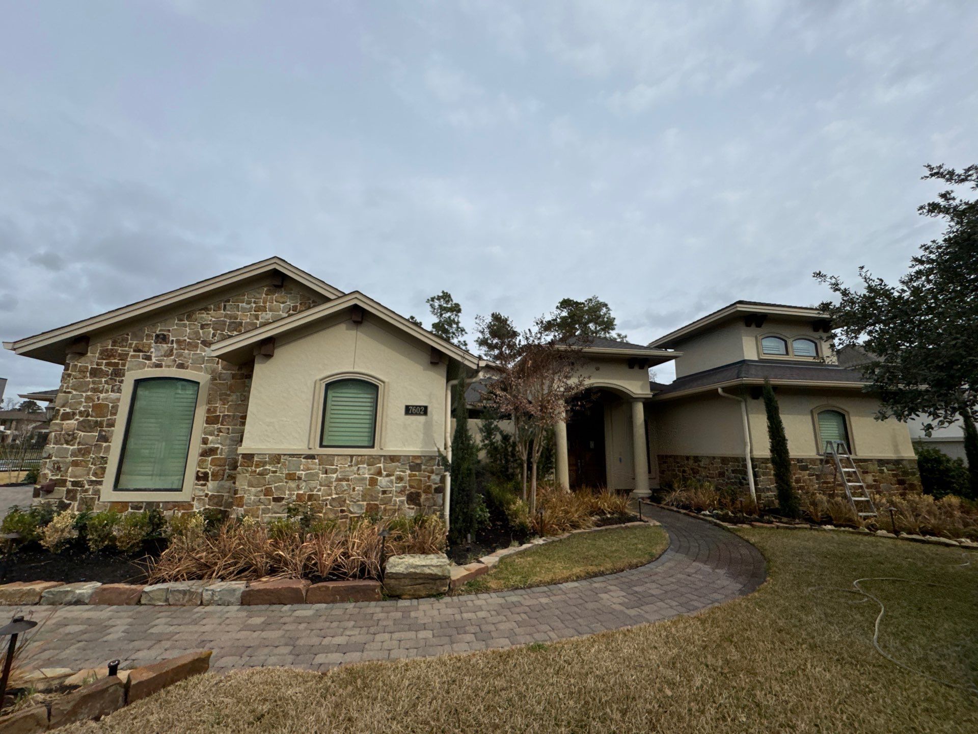 Complete Exterior Painting and Stucco Refinishing in Spring by Rolling Nations