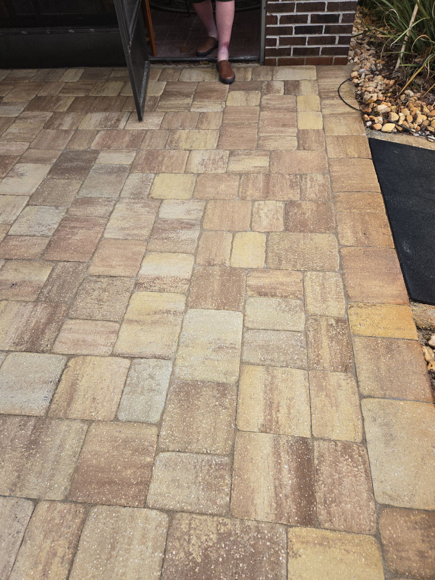 paver patio using Concrete Sealant by DuraSeal