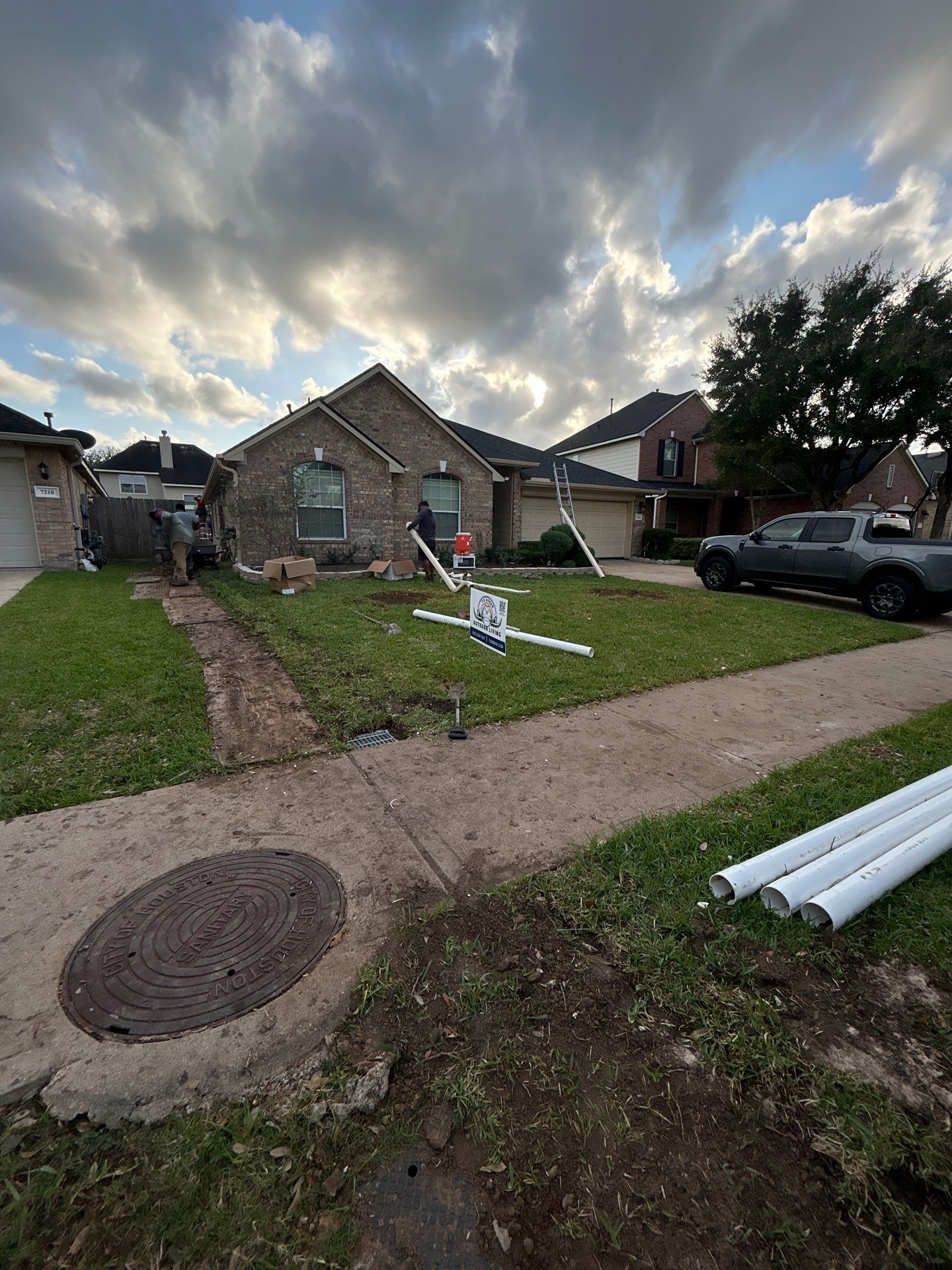 🌳 Mr. Gary – Stormwater Protection & Landscape Renewal by Texas Urban Elements
