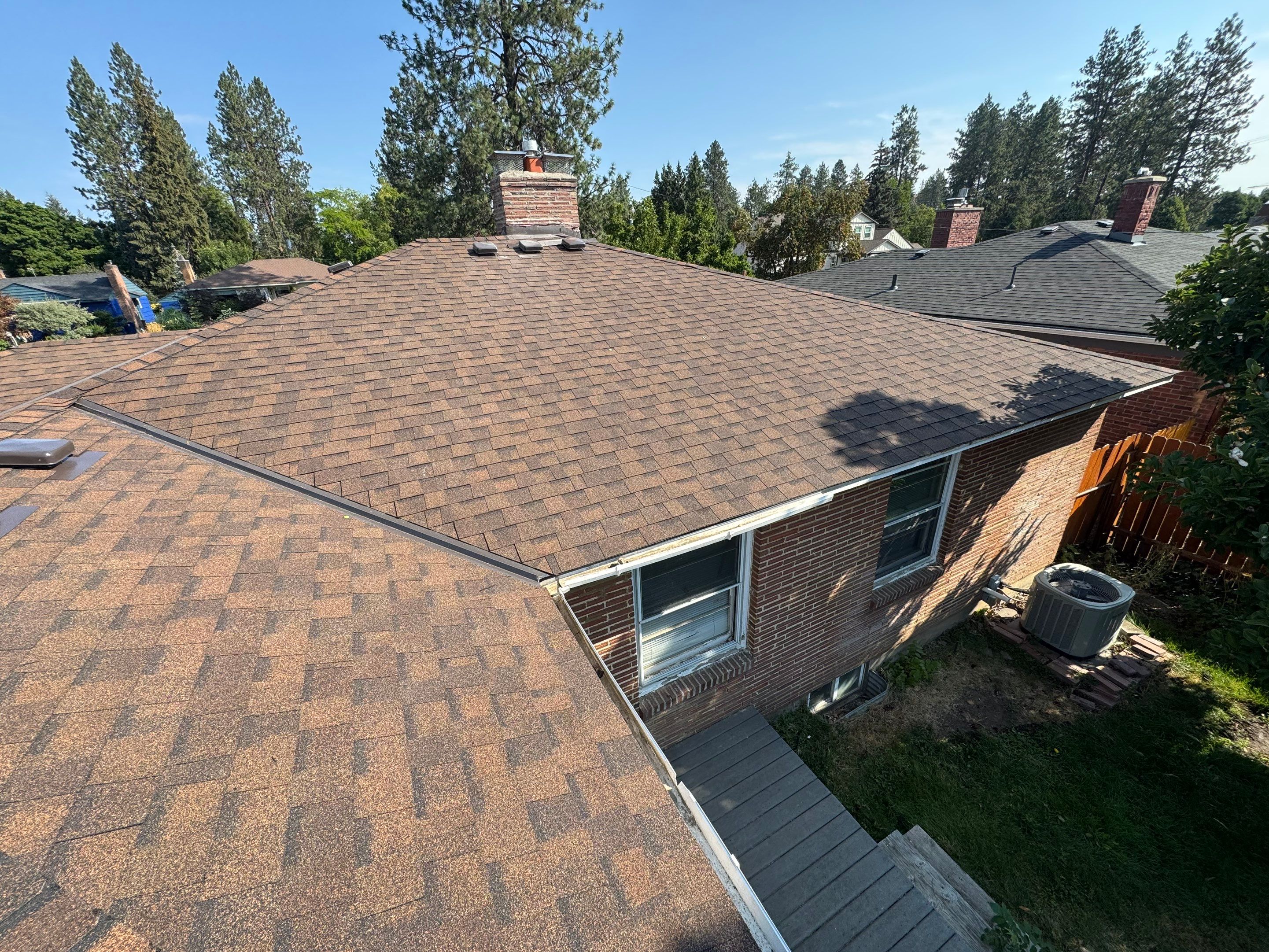 Residential Roof Replacement With CertainTeed Landmark Shingles in Spokane by Alpine Roofing