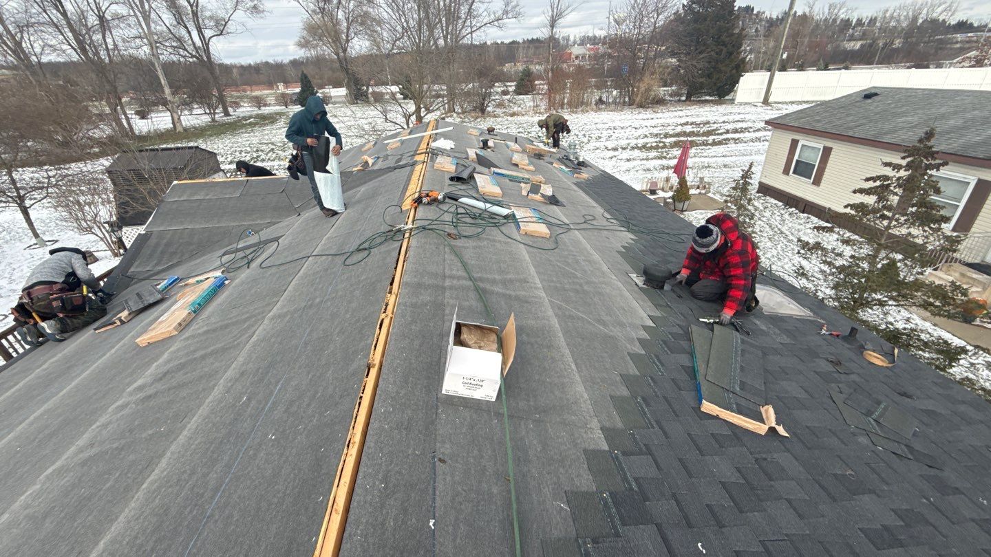 Roof Replacement using CertainTeed Landmark by 180 Contractors