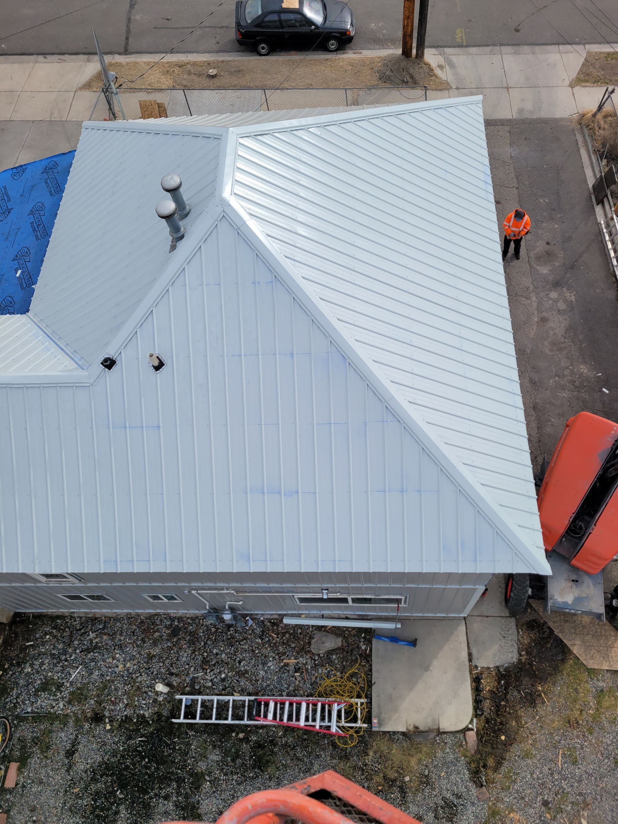 Residential Roofing Installation using Delta Metals by Bros Roofing