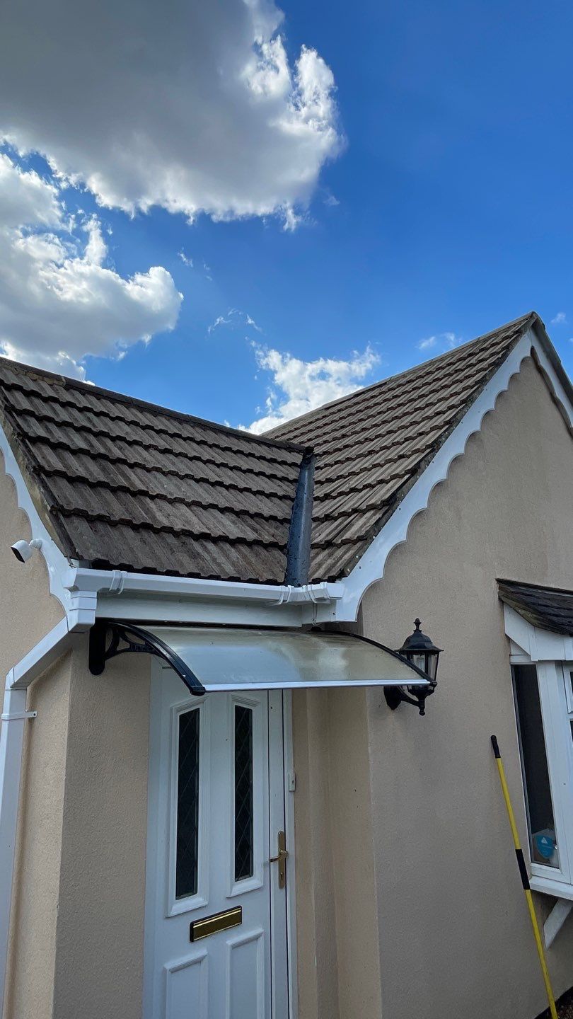 Roof Clean  - Moss Removal - Gutter Clean using Honda 15lpm Low Pressure Washing Machine by Ges Exterior Cleaning ltd