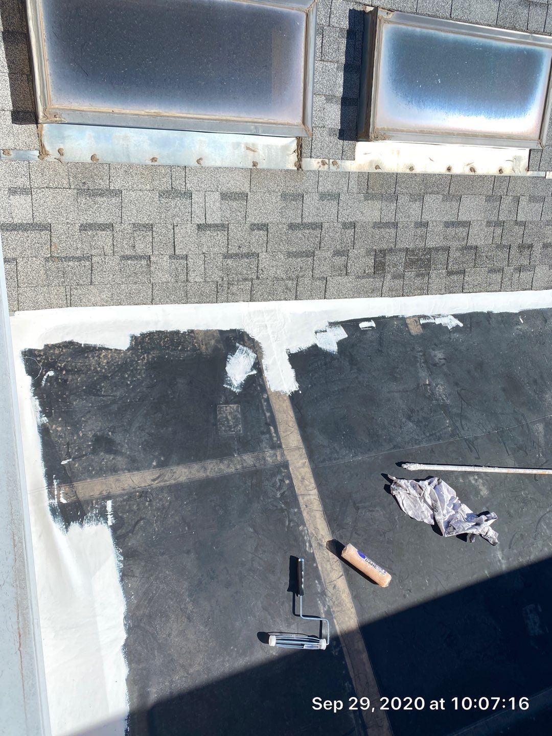 Commercial Roofing Installation using American Standard Coating - S  by A to Z Roofing