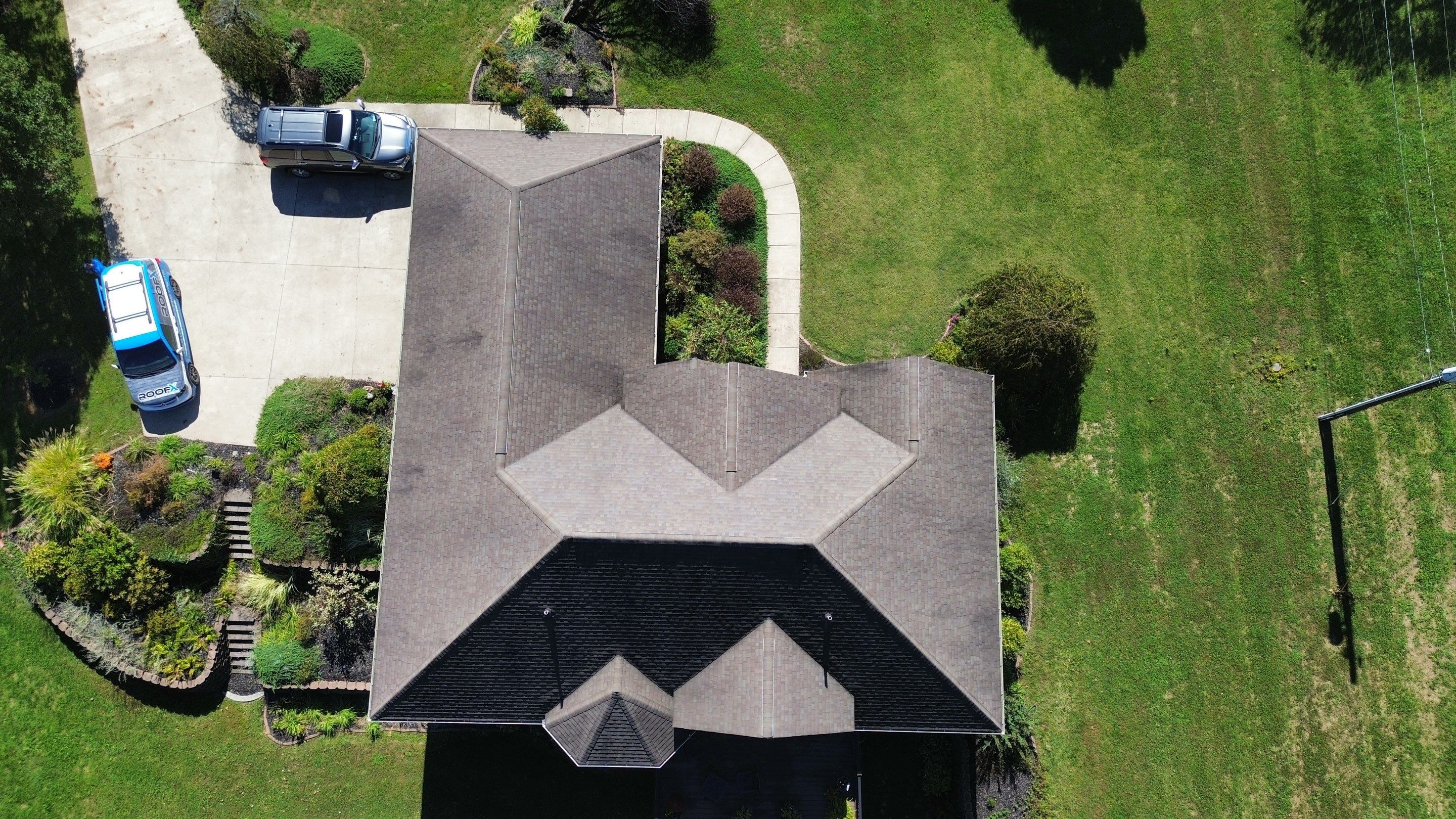 Residential Roofing Installation using Timberline HDZ Shingles - Appalachian Sky by RoofX 