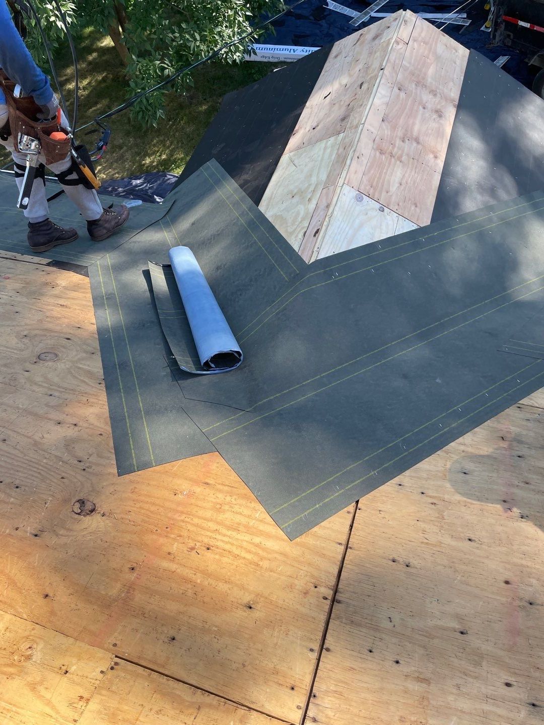 Siding Installation using Alside Charter Oak Siding  by Pro Home Services Inc