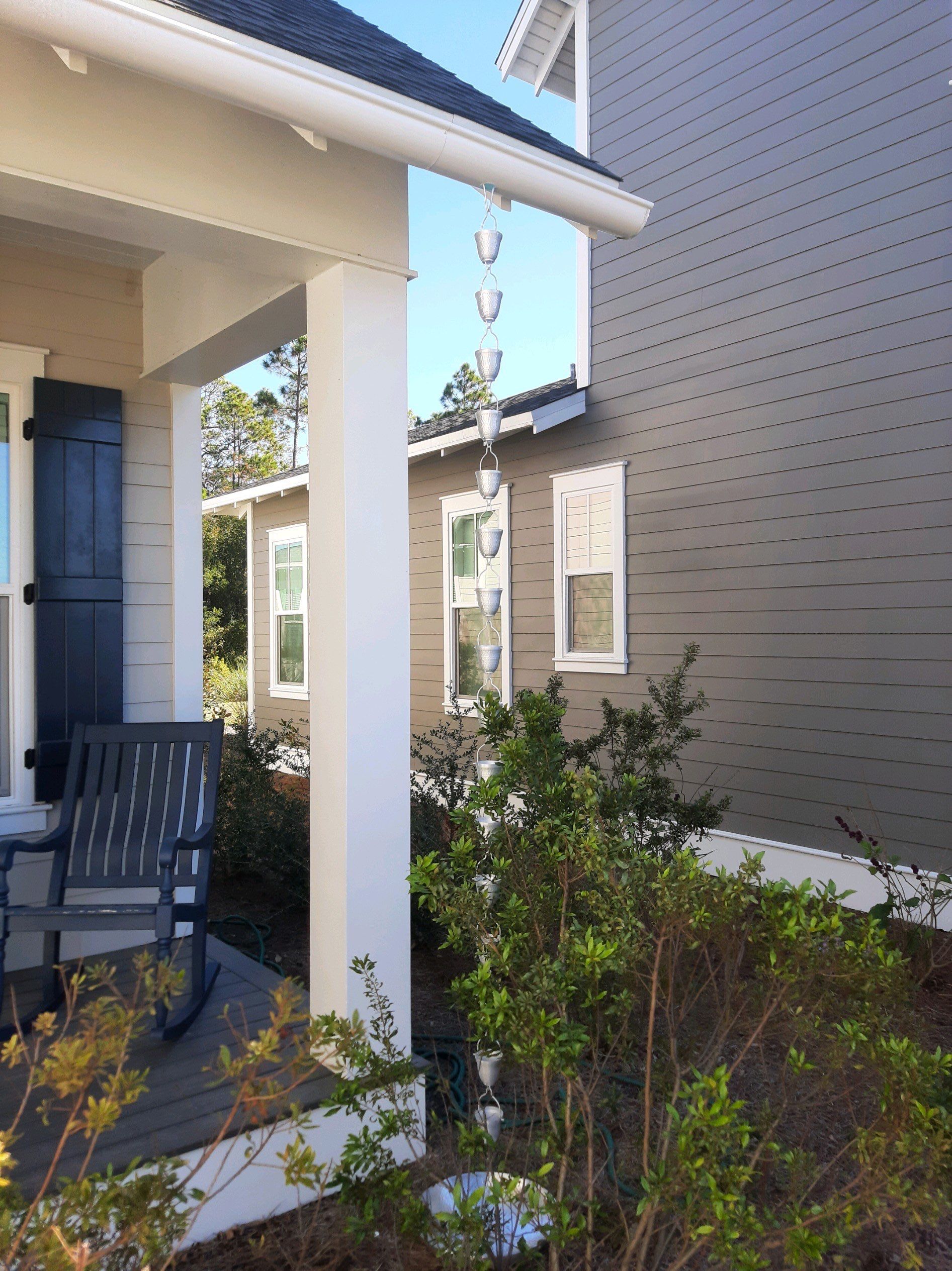 Gutter Installation Using Half Round Seamless Gutters by Gutter Professors