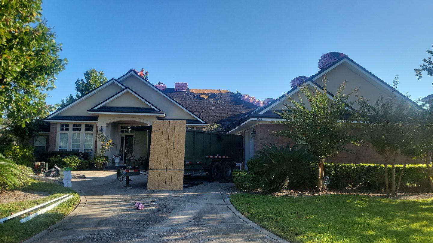 Residential Roofing Installation using Owens Corning TruDefinition Duration Shingles by Galaxy Builders, Inc.
