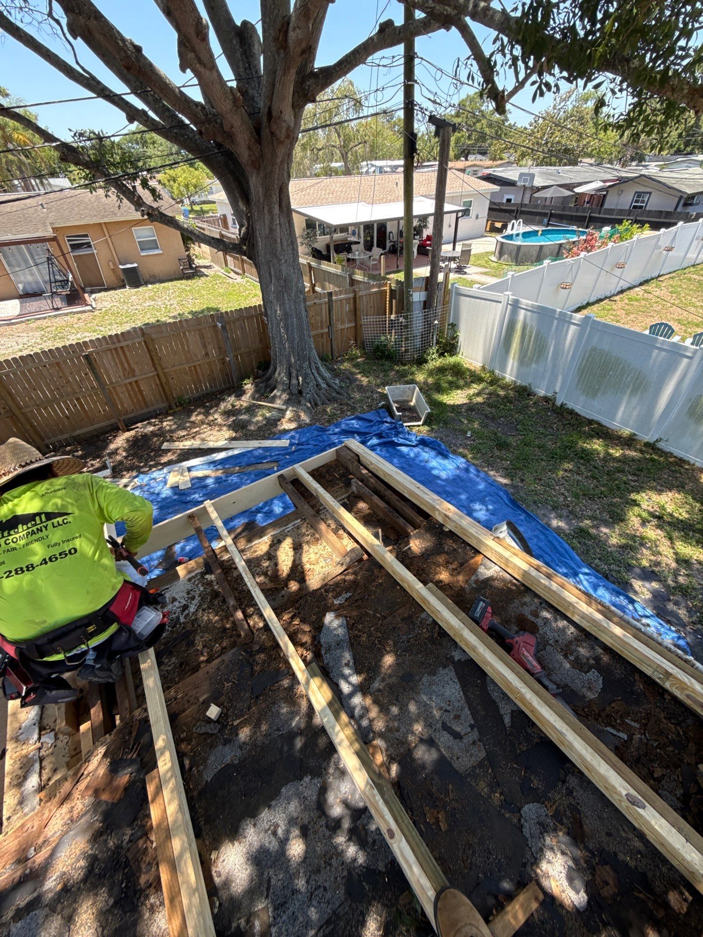 Project in St. Petersburg 33709 by Mitchell Roofing Company LLC 