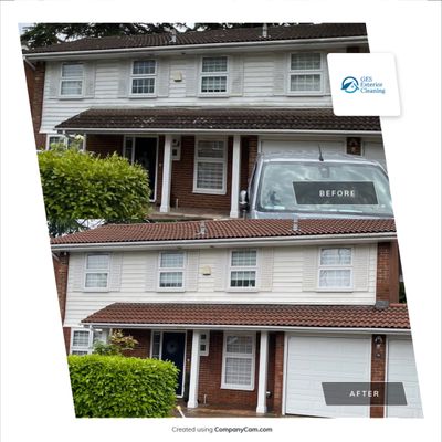 Roof Clean - Biocide Treatment using Mosmatic FSC and Biocide