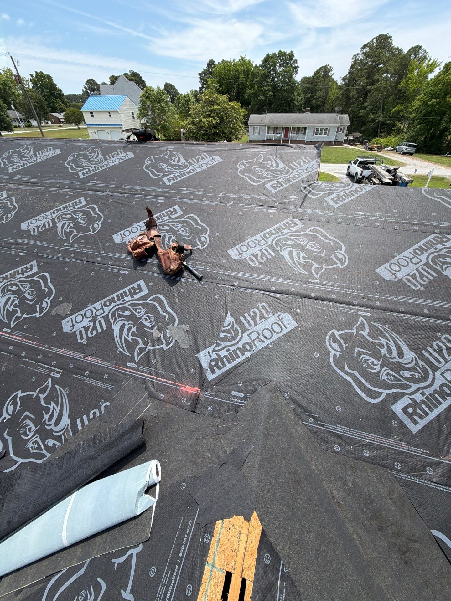 Complete Architectural Shingle Roof Replacement Project in Hudgins by Cade Construction