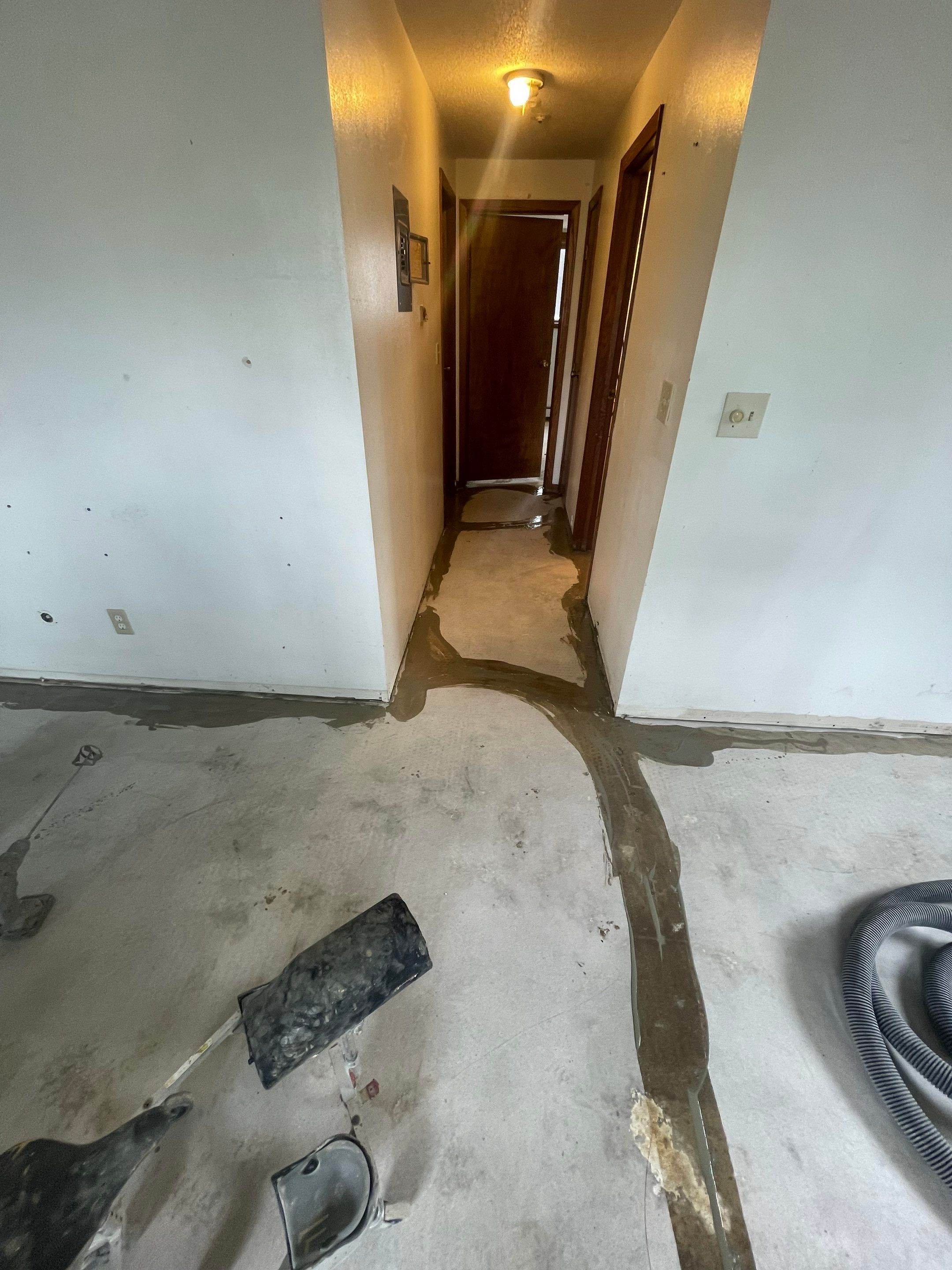 Commercial Subfloor Preparation and Flooring Restoration in Sioux Falls by Select Painting, Coatings & Garage Cabinets