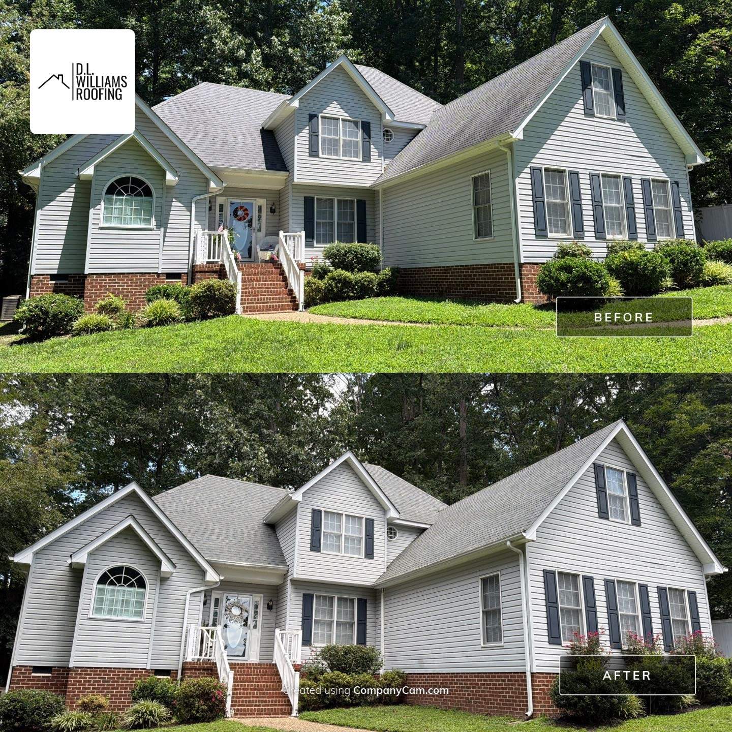 Roof Replacement by D.L. Williams Roofing