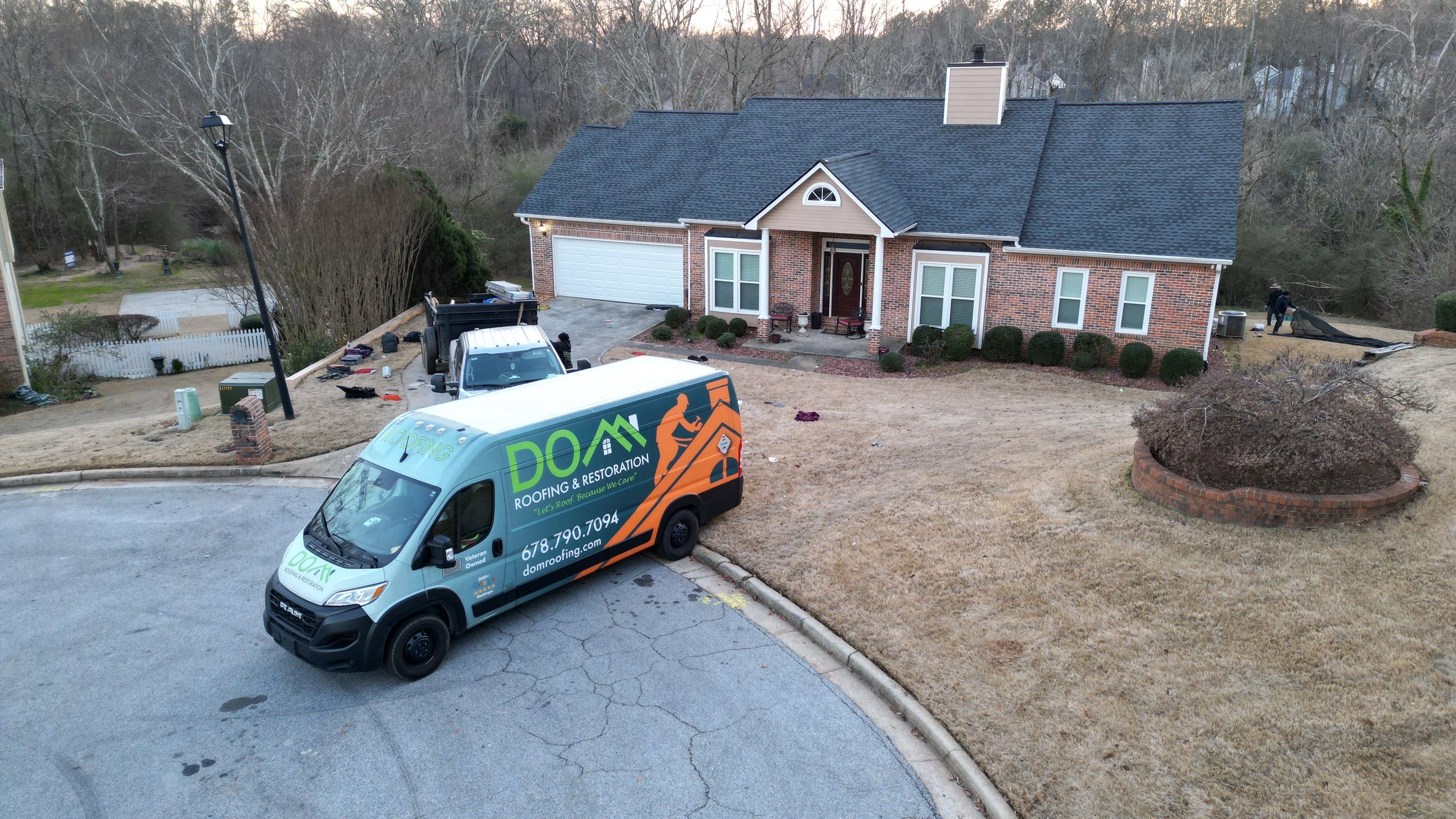 Cherry View Pl Decatur Roof Replacement  by Dom Roofing & Restoration