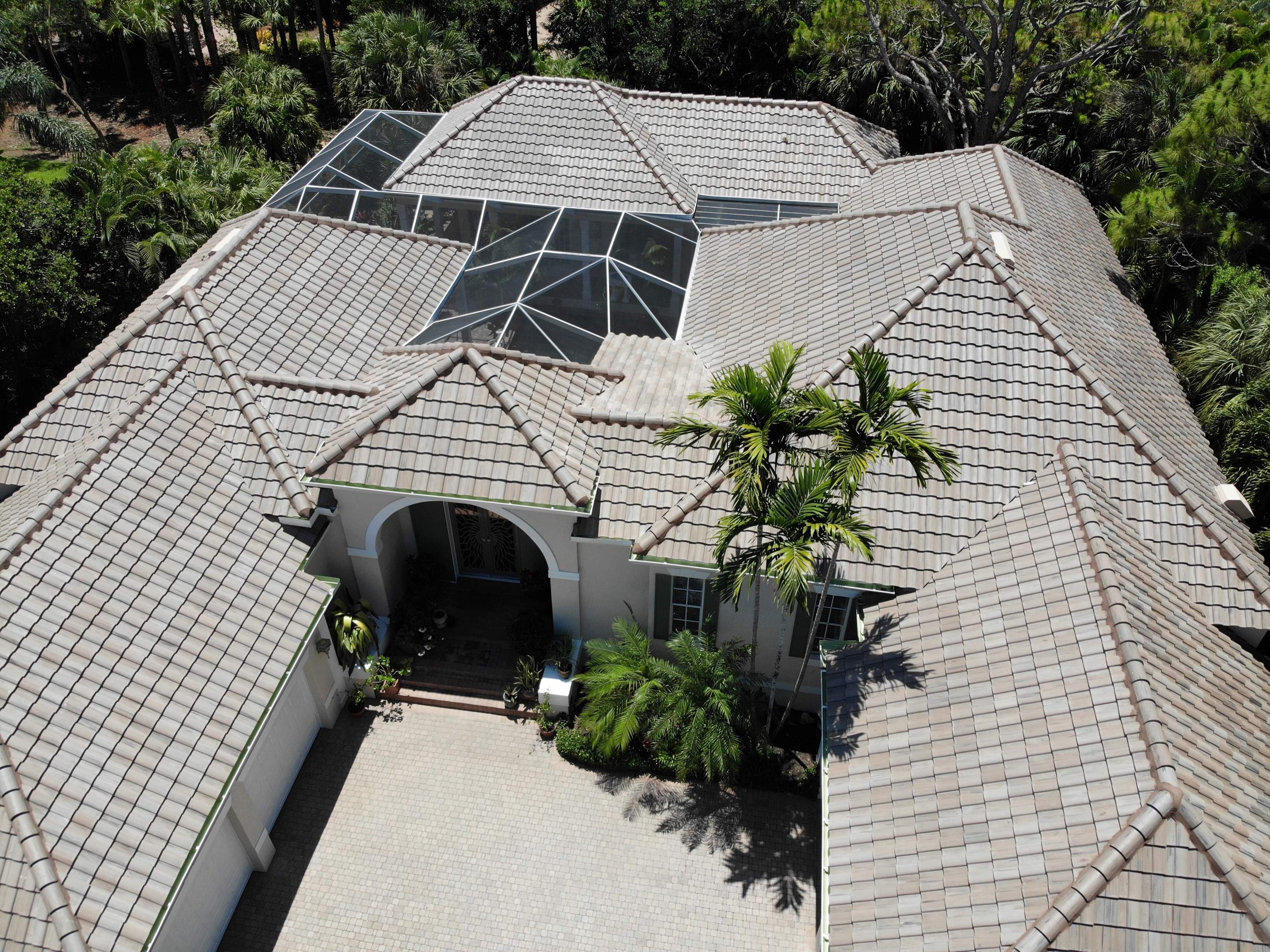 Residential Roofing Installation using Eagle Concrete Tile in Bonita Springs by International Roofing