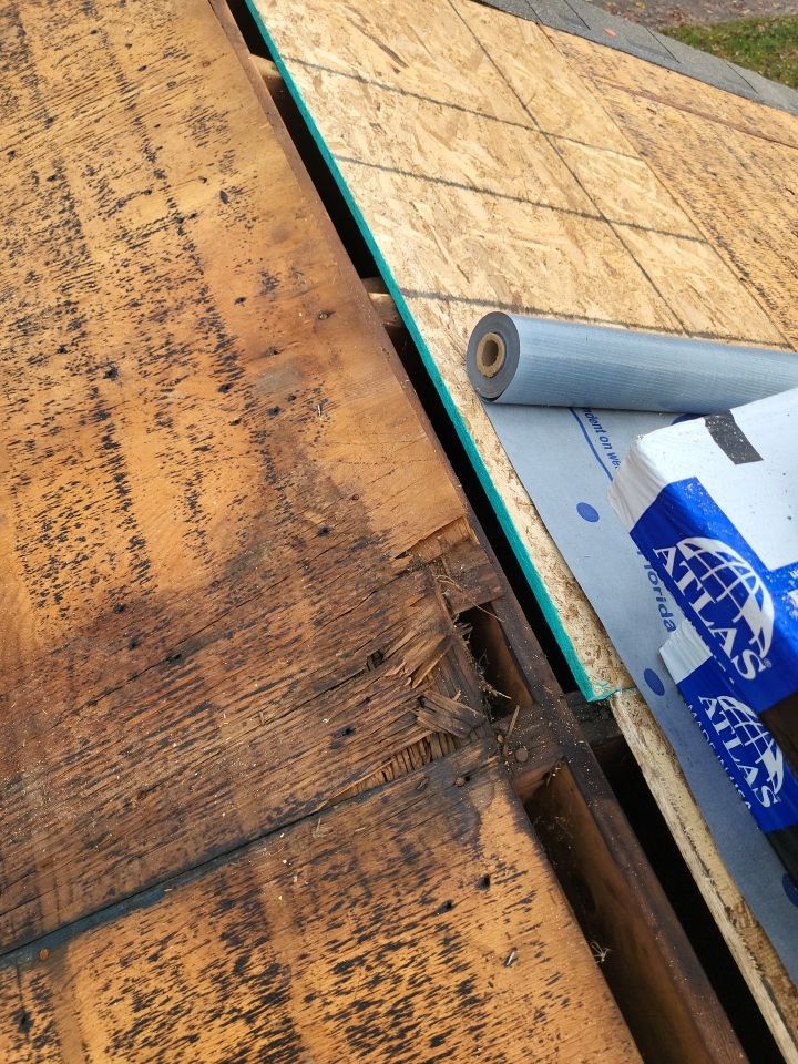 ATLAS PINNACLE COLOR: PRISTINE SCOTCHGARD WEATHERED DRIP EDGE: MUSKET BROWN by Eagle Eye Roofing