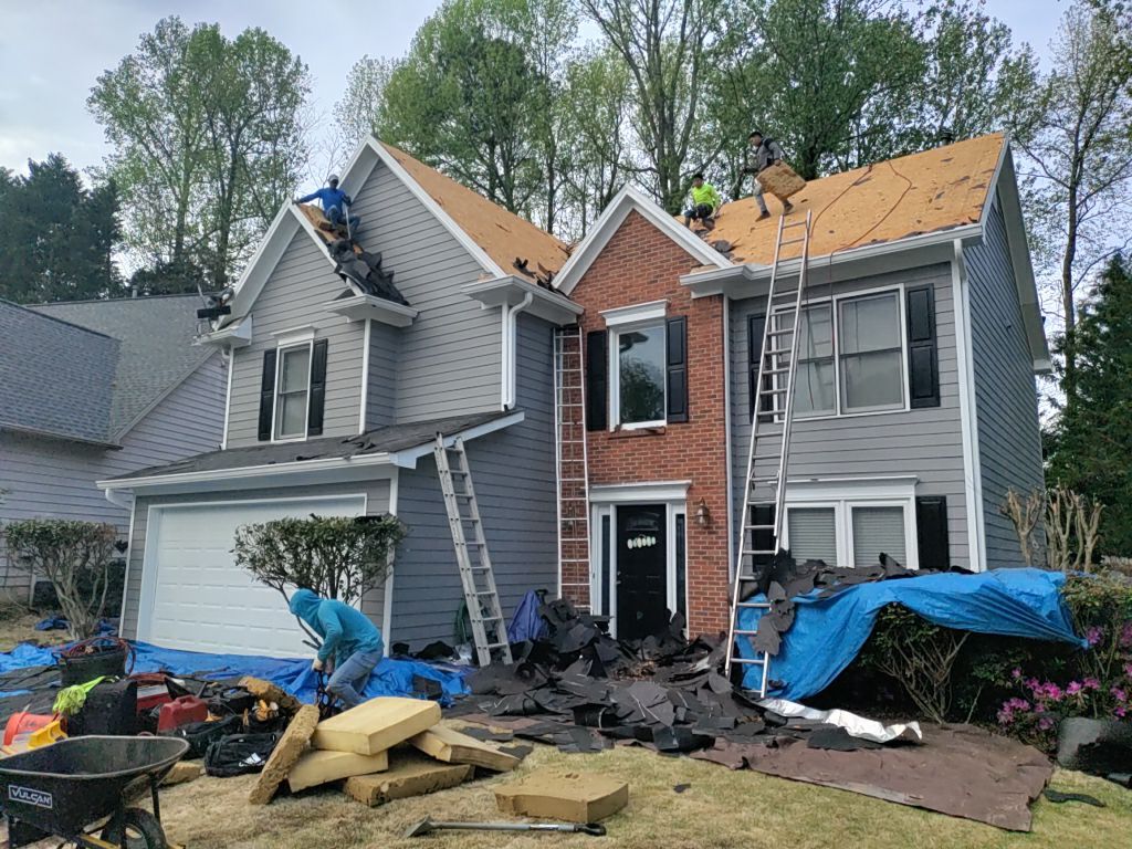 Residential Roofing Installation using GAF by Inspector Roofing and Restoration