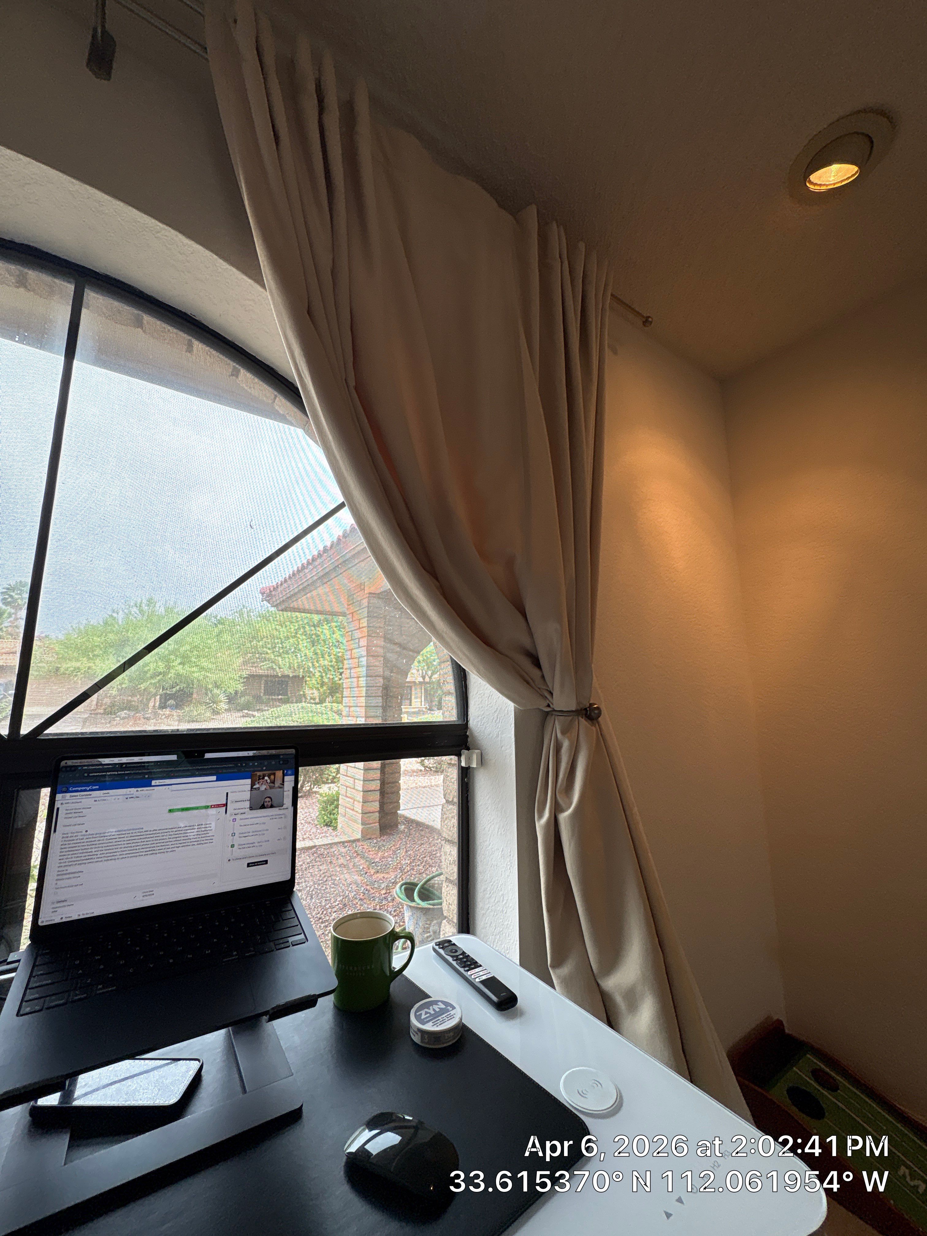 Phoenix Home Office Setup and Living Area Refresh by CompanyCam Sales Demo